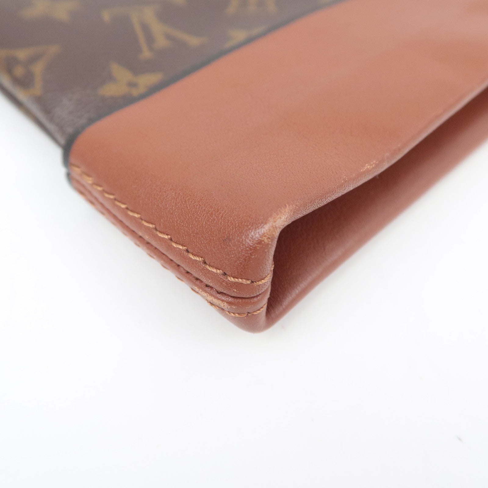 Louis Vuitton Monogram Pochette Tuileries Clutch Bag M64035