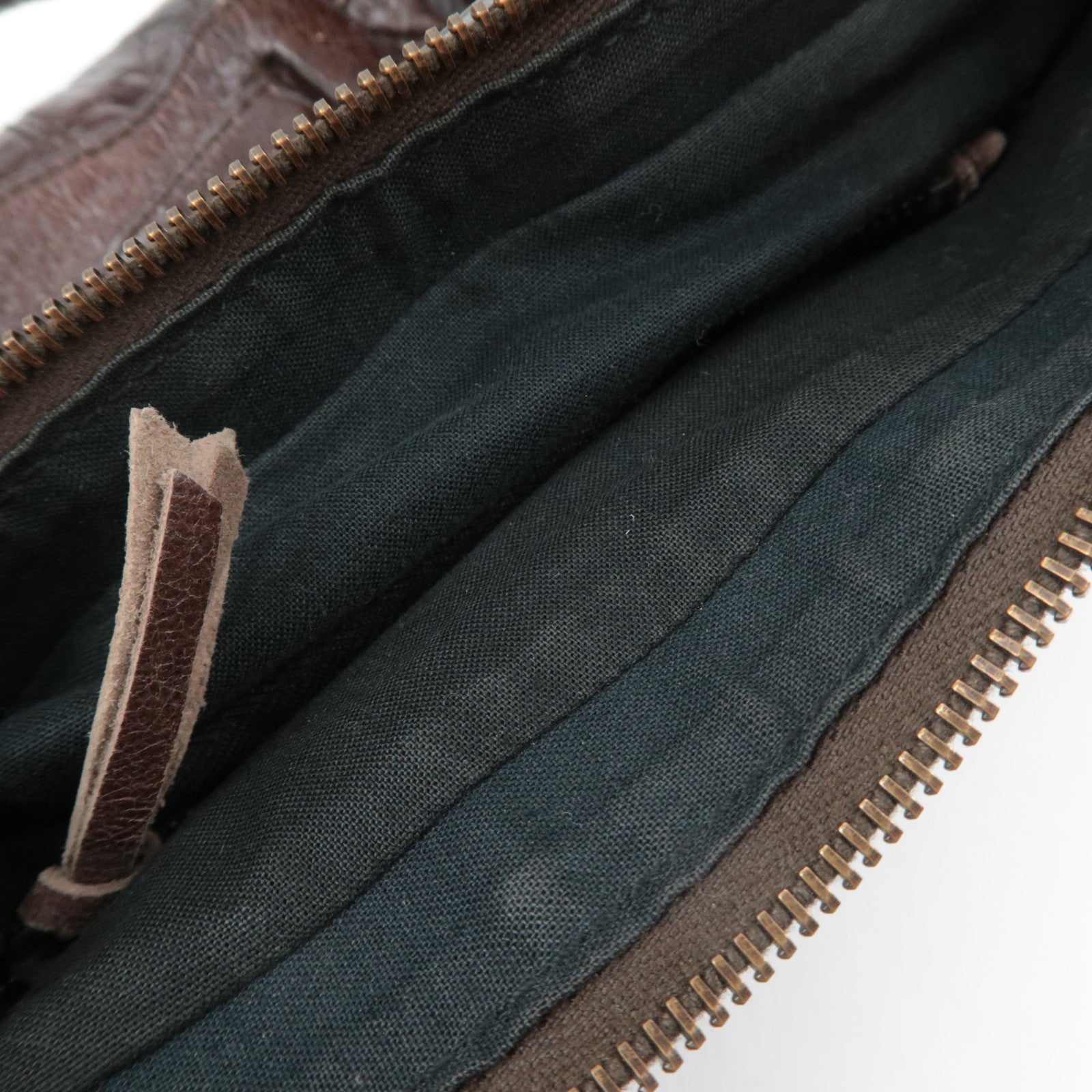 BALENCIAGA The First 2Way Leather Shoulder Bag Brown 103208