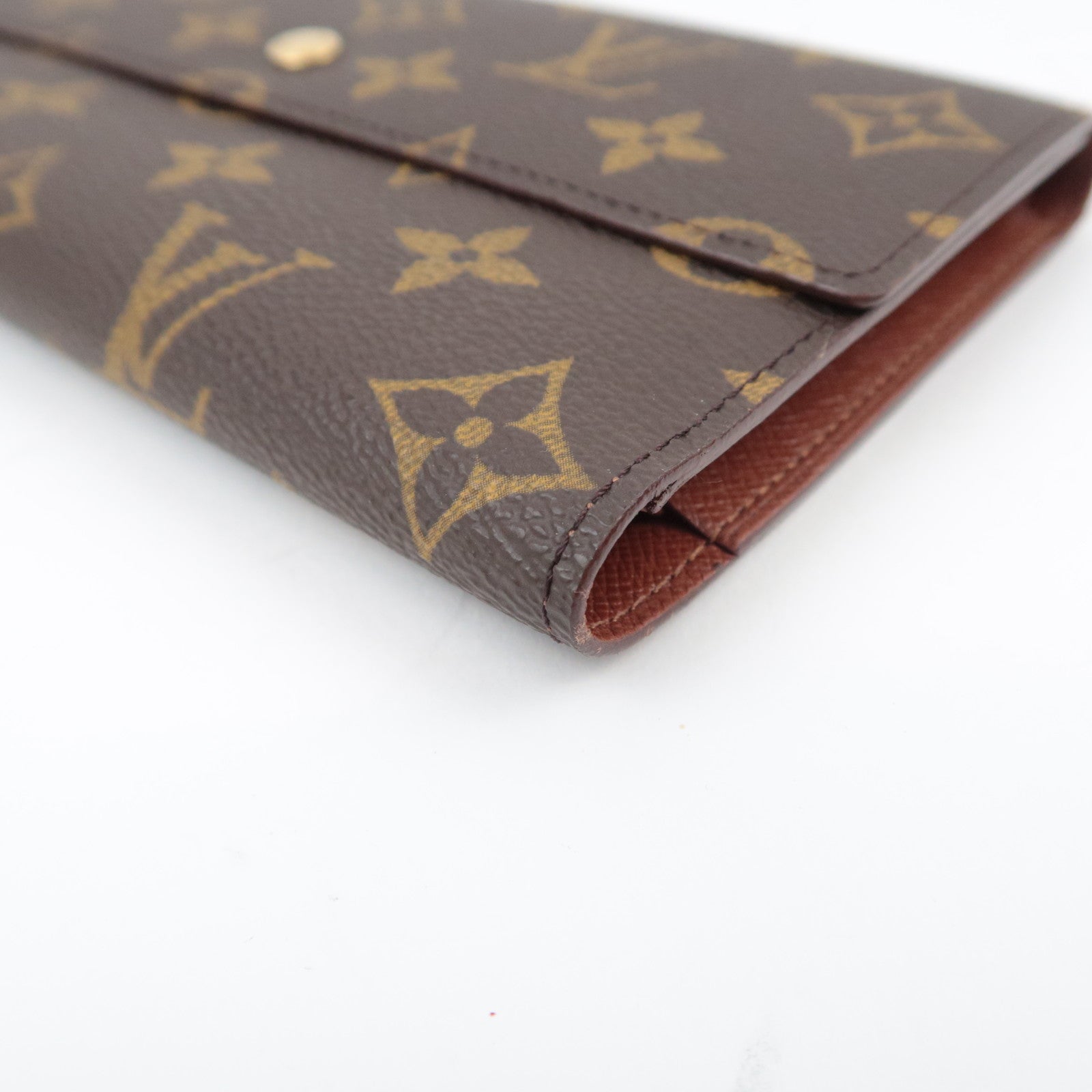 Louis Vuitton Monogram Porte Tresor International Long Wallet M61215