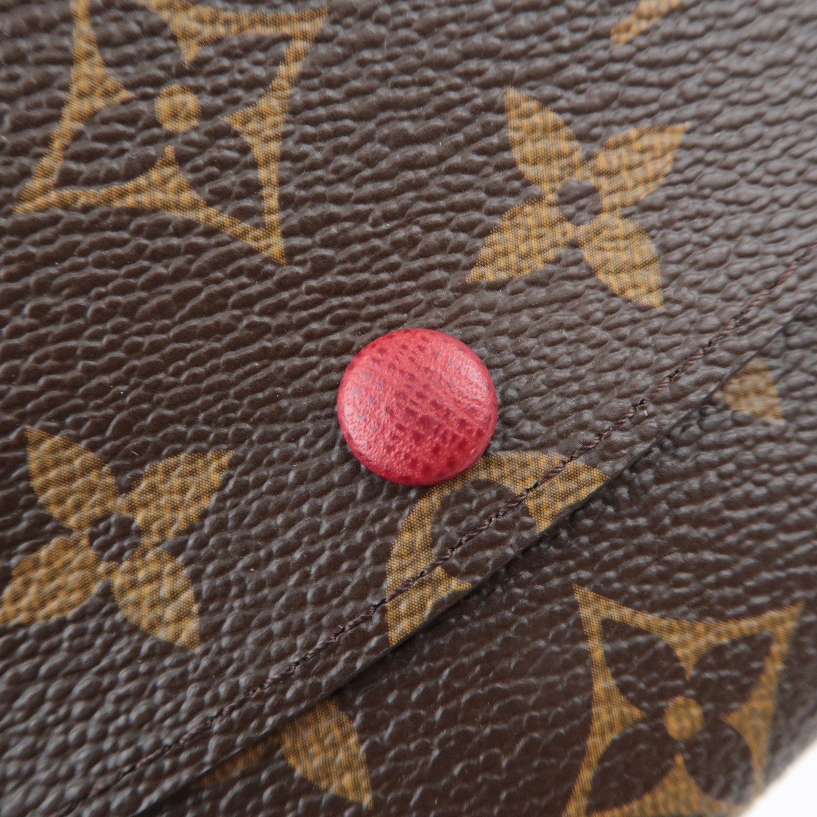 Louis Vuitton Monogram Portefeuille Emilie Long Wallet Rouge M60136