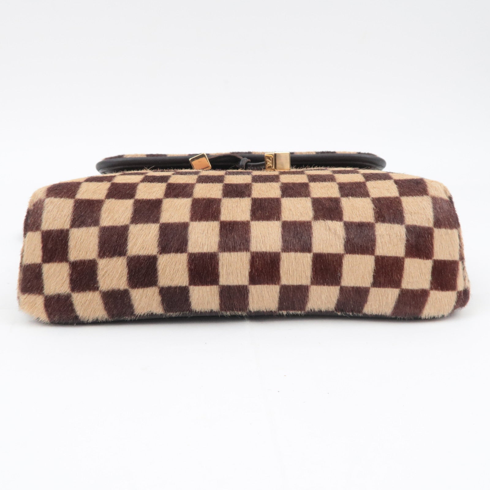 Louis Vuitton Damier Sauvage Gazelle Calf Hair Shoulder Bag M92130