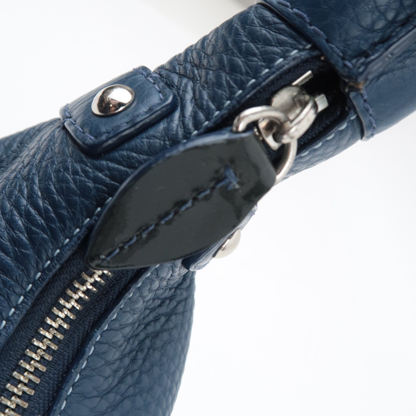 COACH Penelope Leather Shoulder Bag Navy 13159