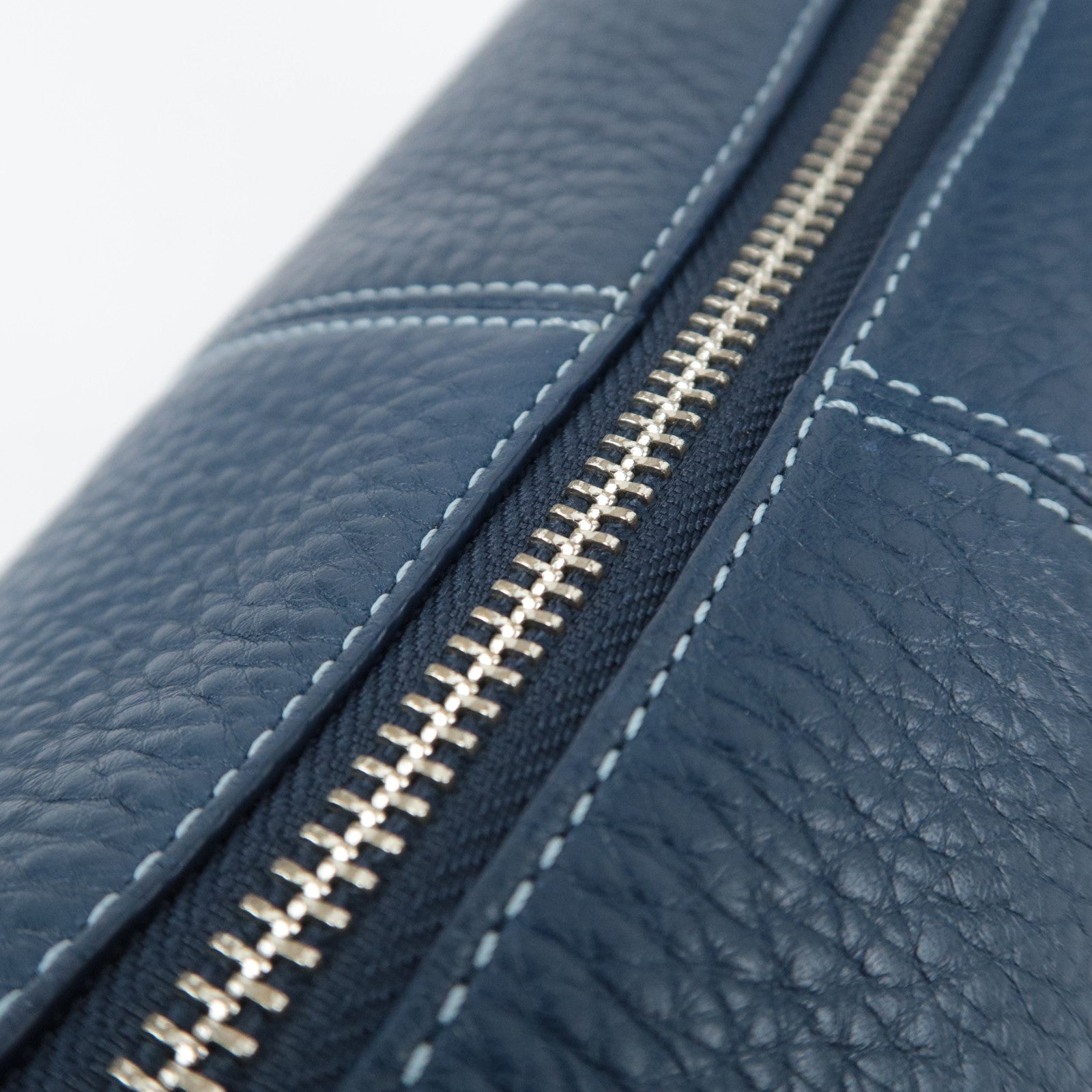COACH Penelope Leather Shoulder Bag Navy 13159