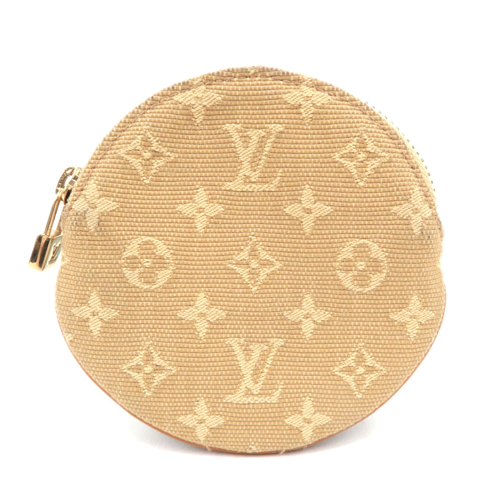 Louis Vuitton Monogram Mini Porte Monnaie Rond Coin Case Beige M9245289734