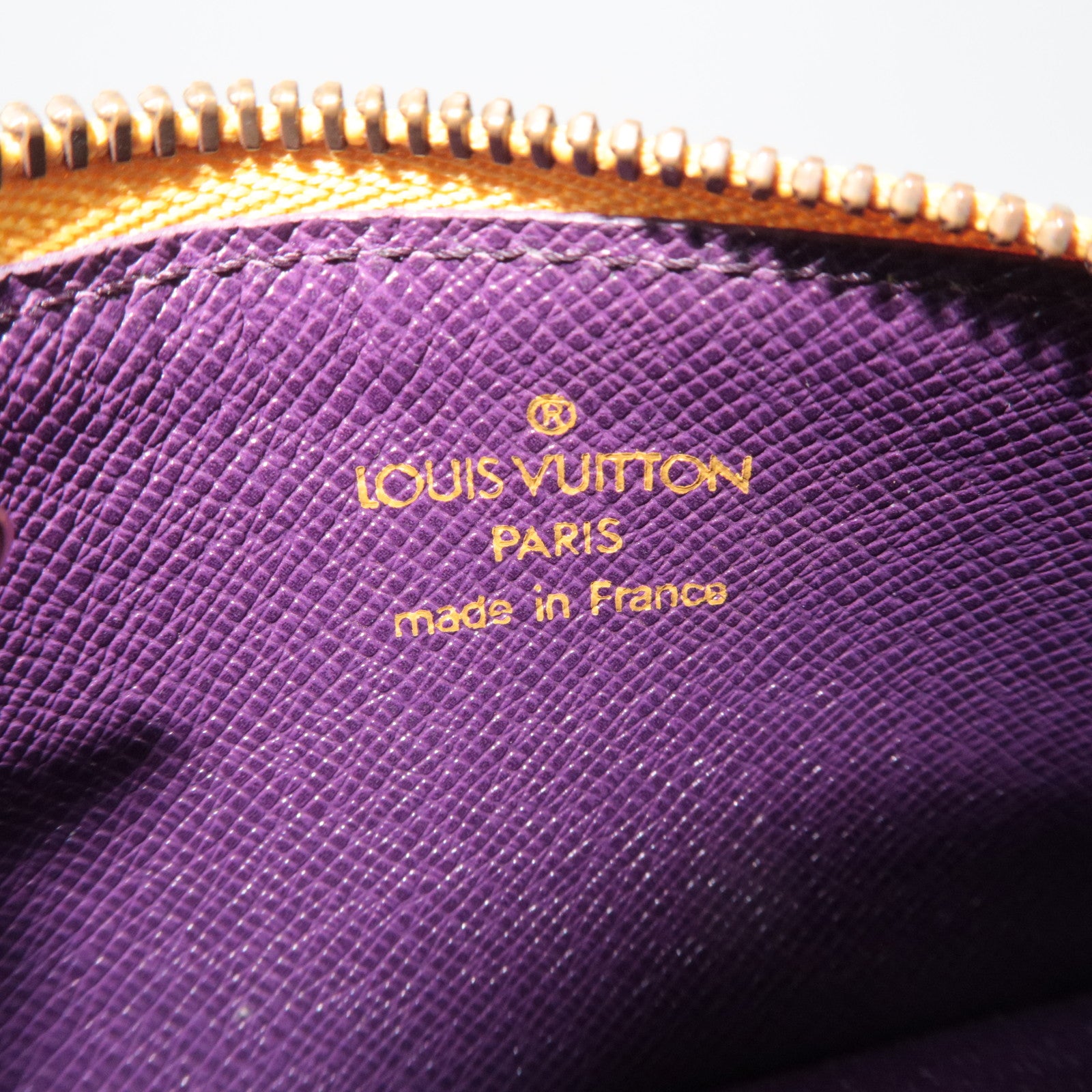 Louis Vuitton Epi Pochette Cles Coin Case Tassili Yellow M63809