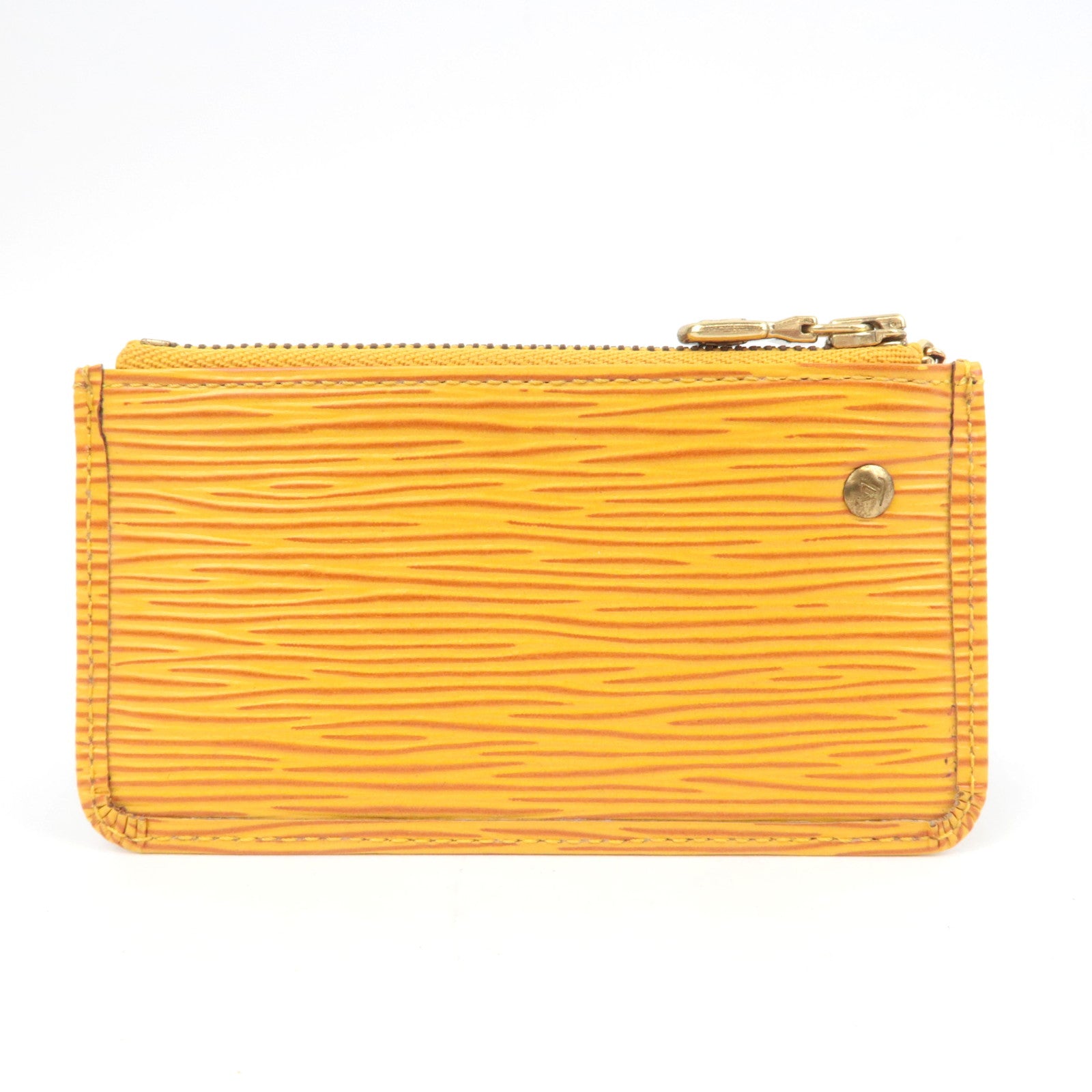 Louis Vuitton Epi Pochette Cles Coin Case Tassili Yellow M63809