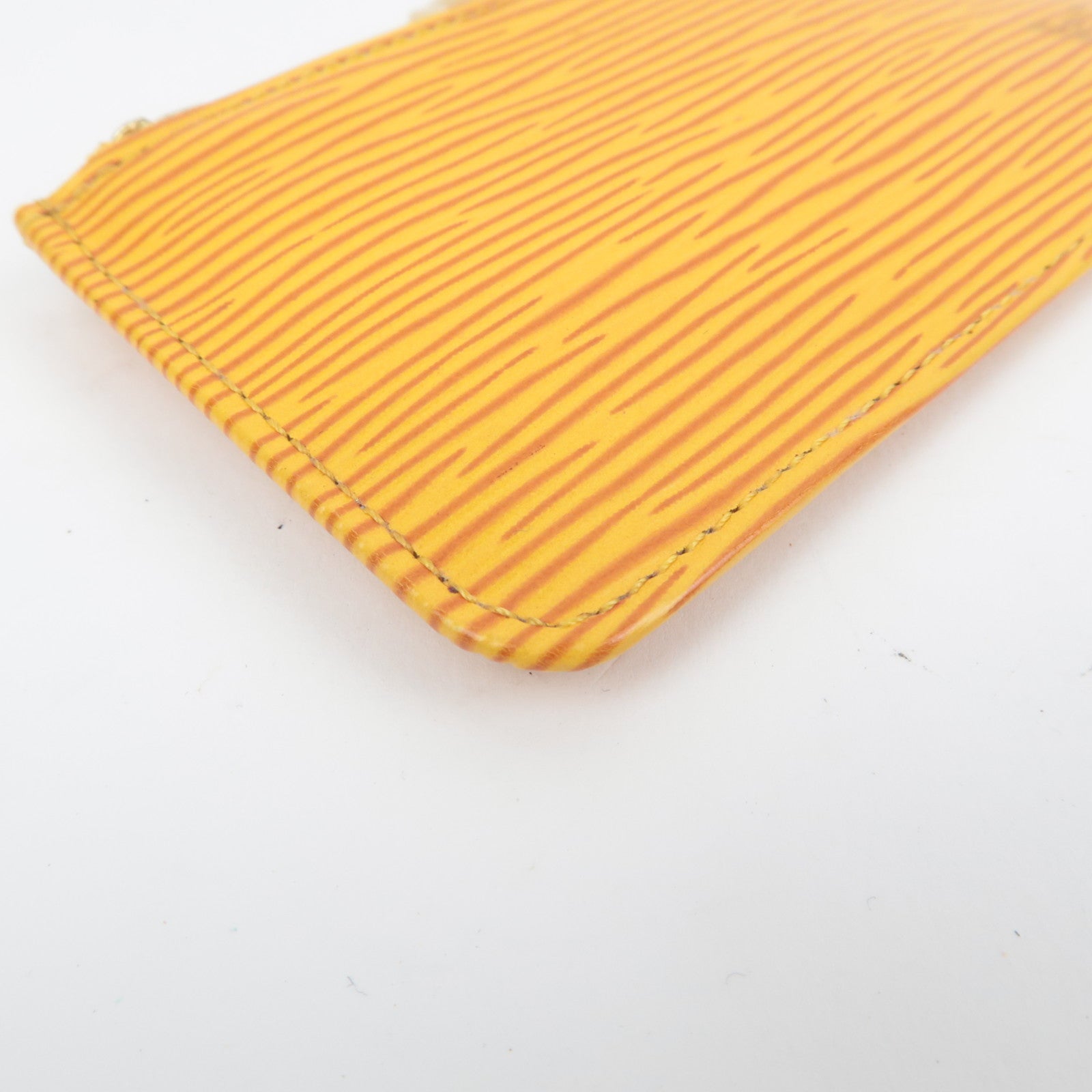 Louis Vuitton Epi Pochette Cles Coin Case Tassili Yellow M63809