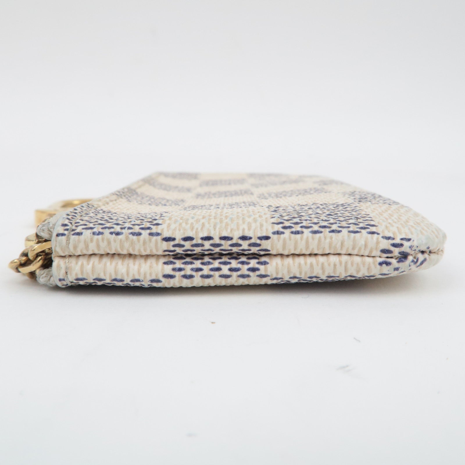 Louis Vuitton Damier Azur Pochette Cles Coin Case N62659