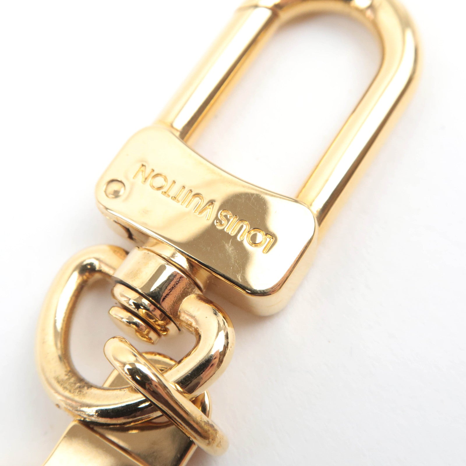 Louis Vuitton Ano Cles Key Ring Gold Color M62694
