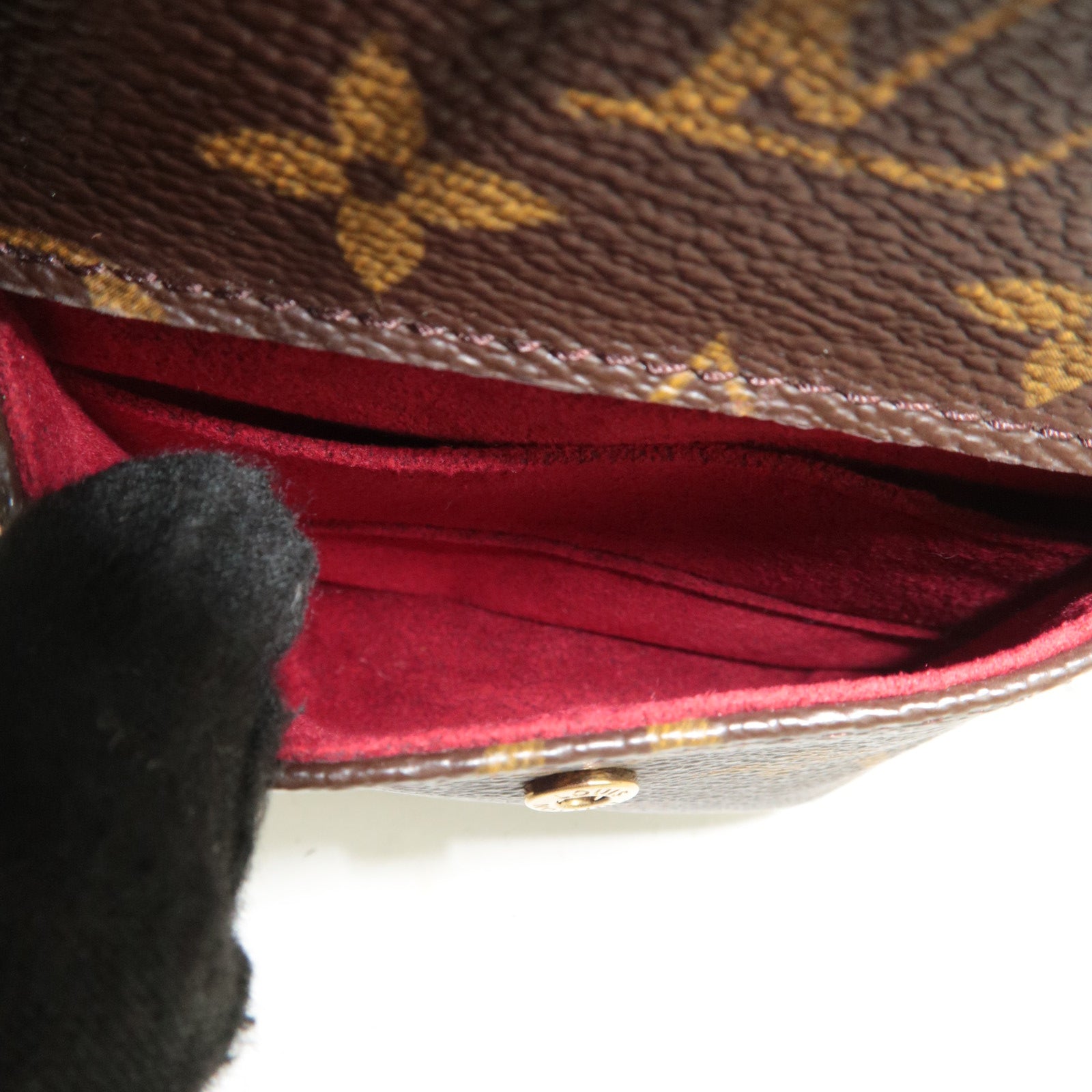 Louis Vuitton Monogram Partition Wristlet Bag M51902