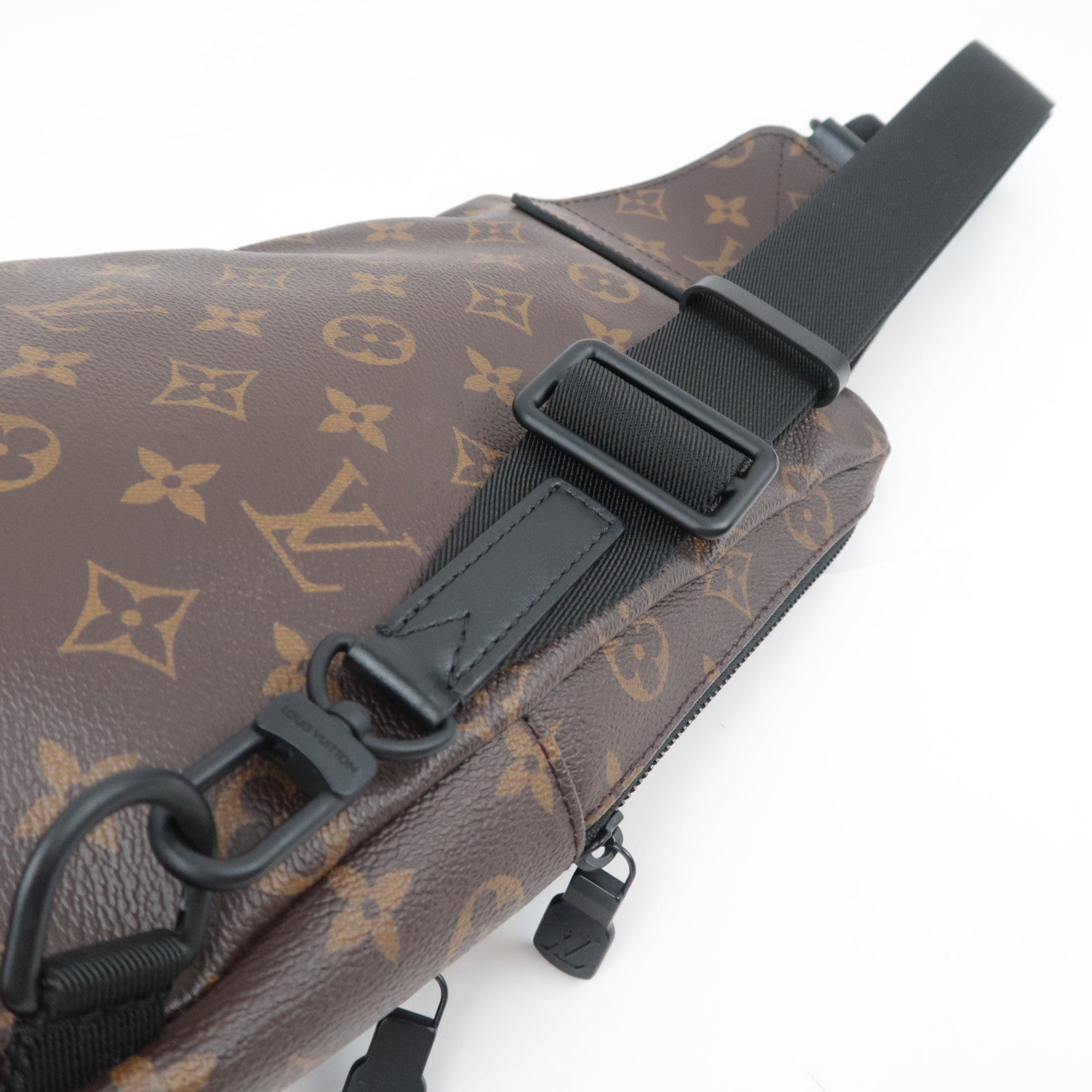 Louis Vuitton Monogram Macassar Avenue Sling Bag Body Bag M45897
