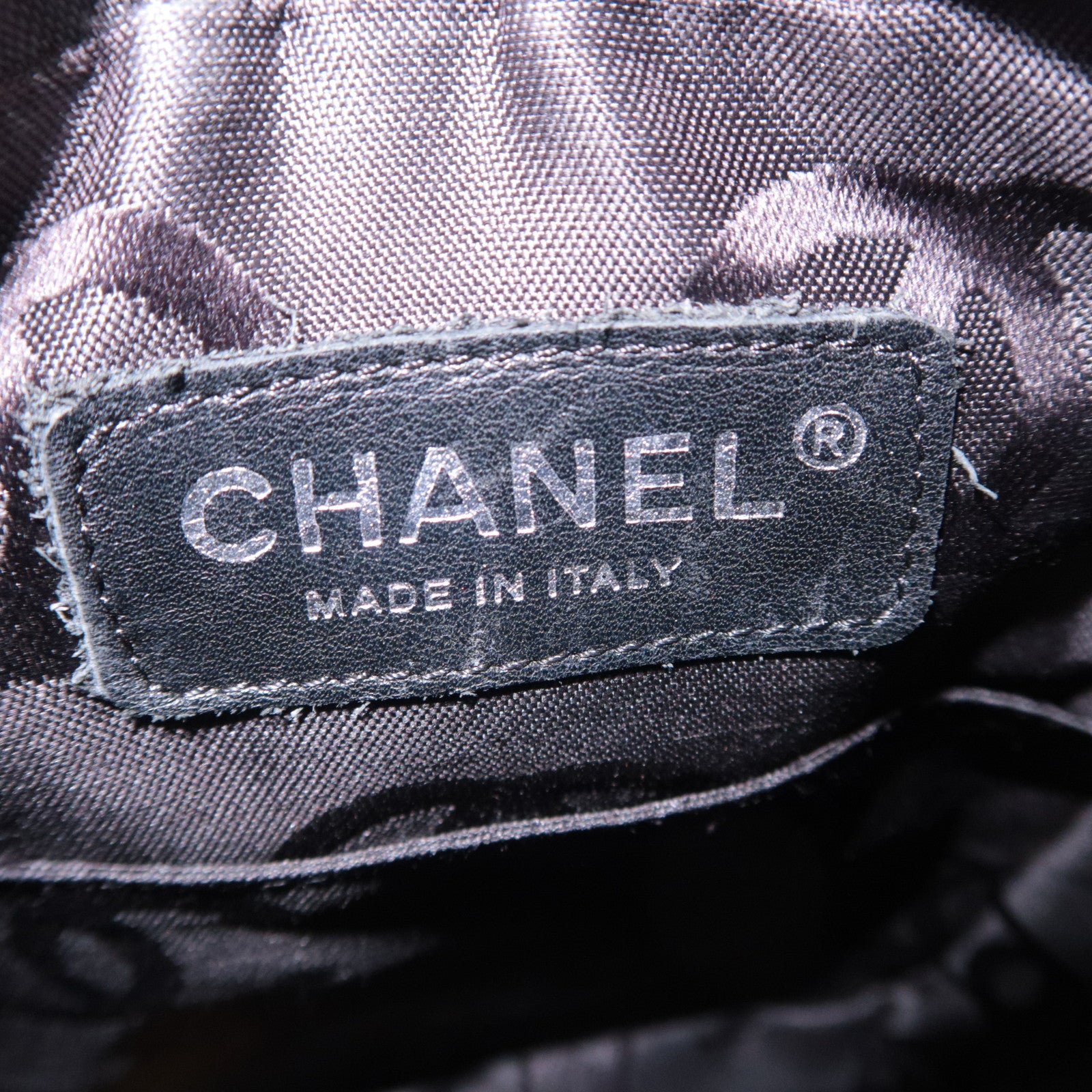 CHANEL Cambon Line Lambskin Shoulder Bag Pink Black
