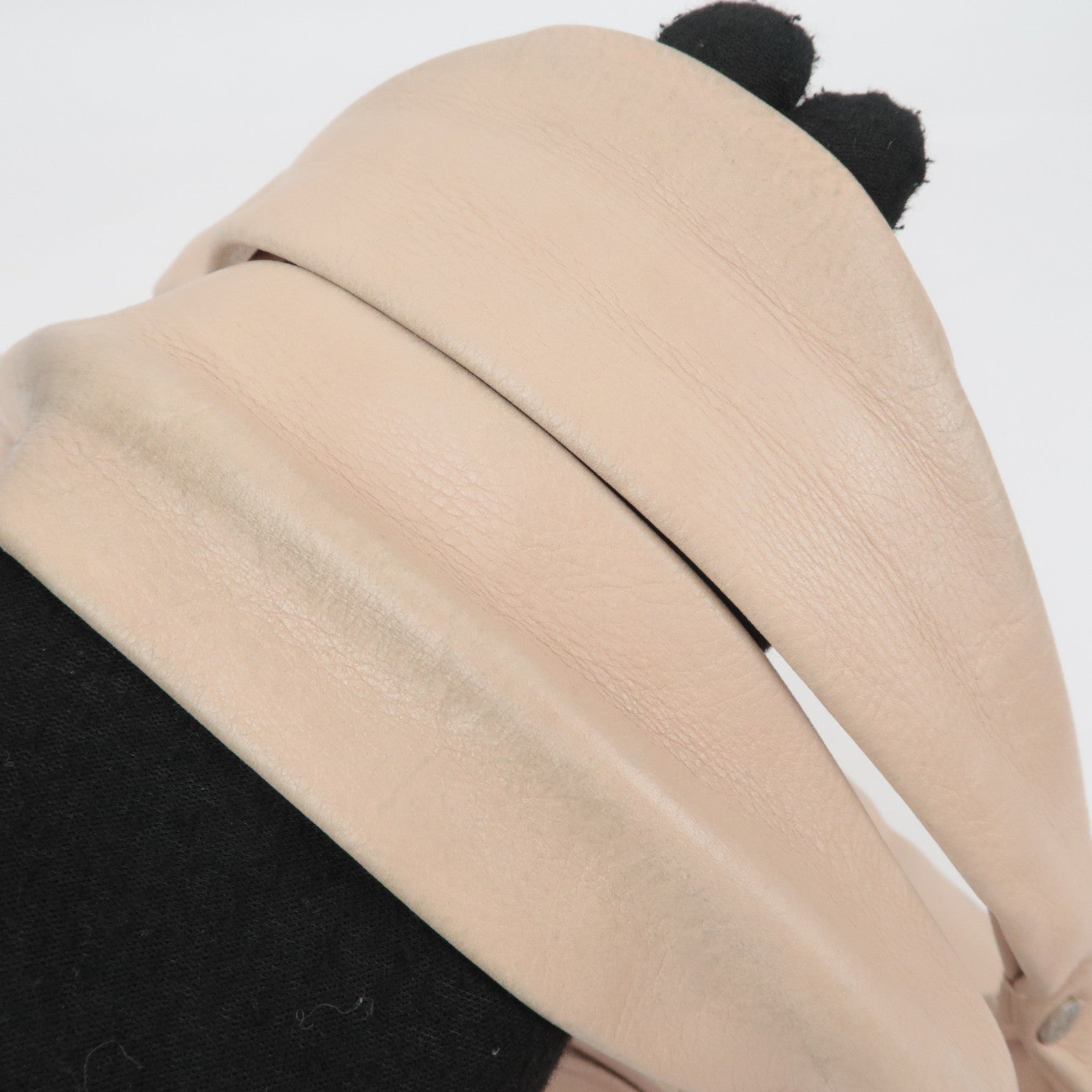 CELINE Bittersweet Leather Shoulder Bag Pink Beige