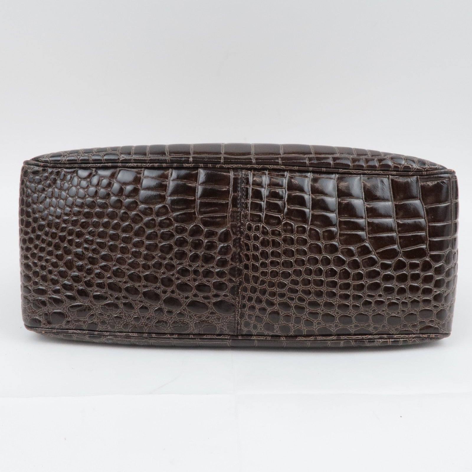 SAINT LAURENT YSL Leather Handbag Brown