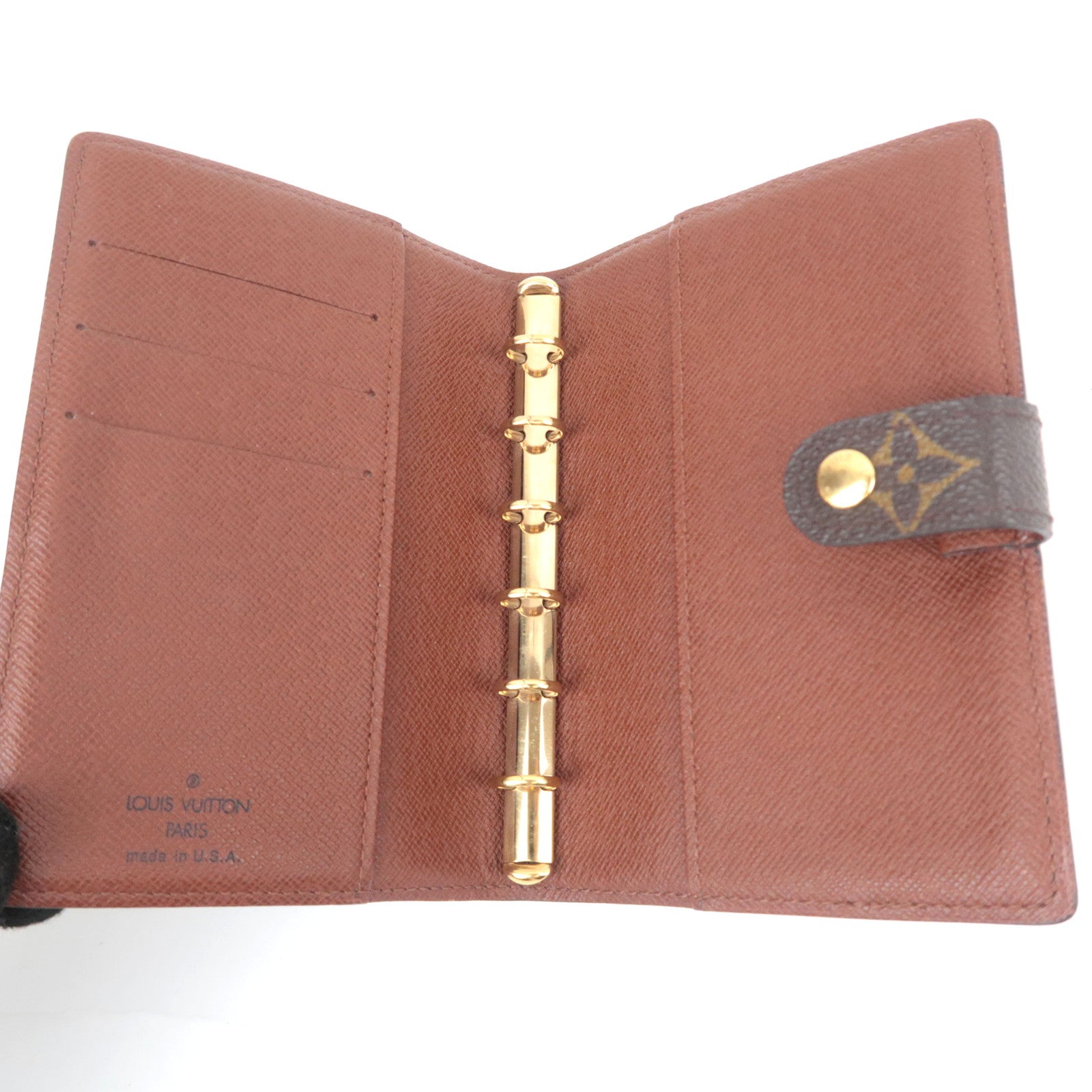 Louis Vuitton Monogram Agenda PM Planner Cover R20005