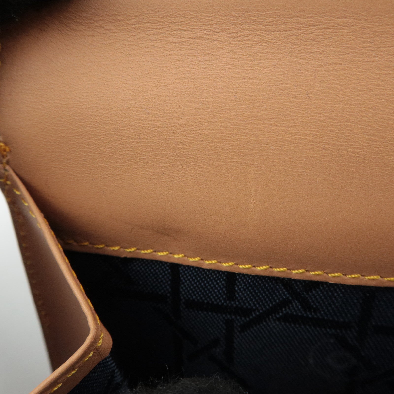 Christian Dior Maris Pearl Denim Wallet Navy