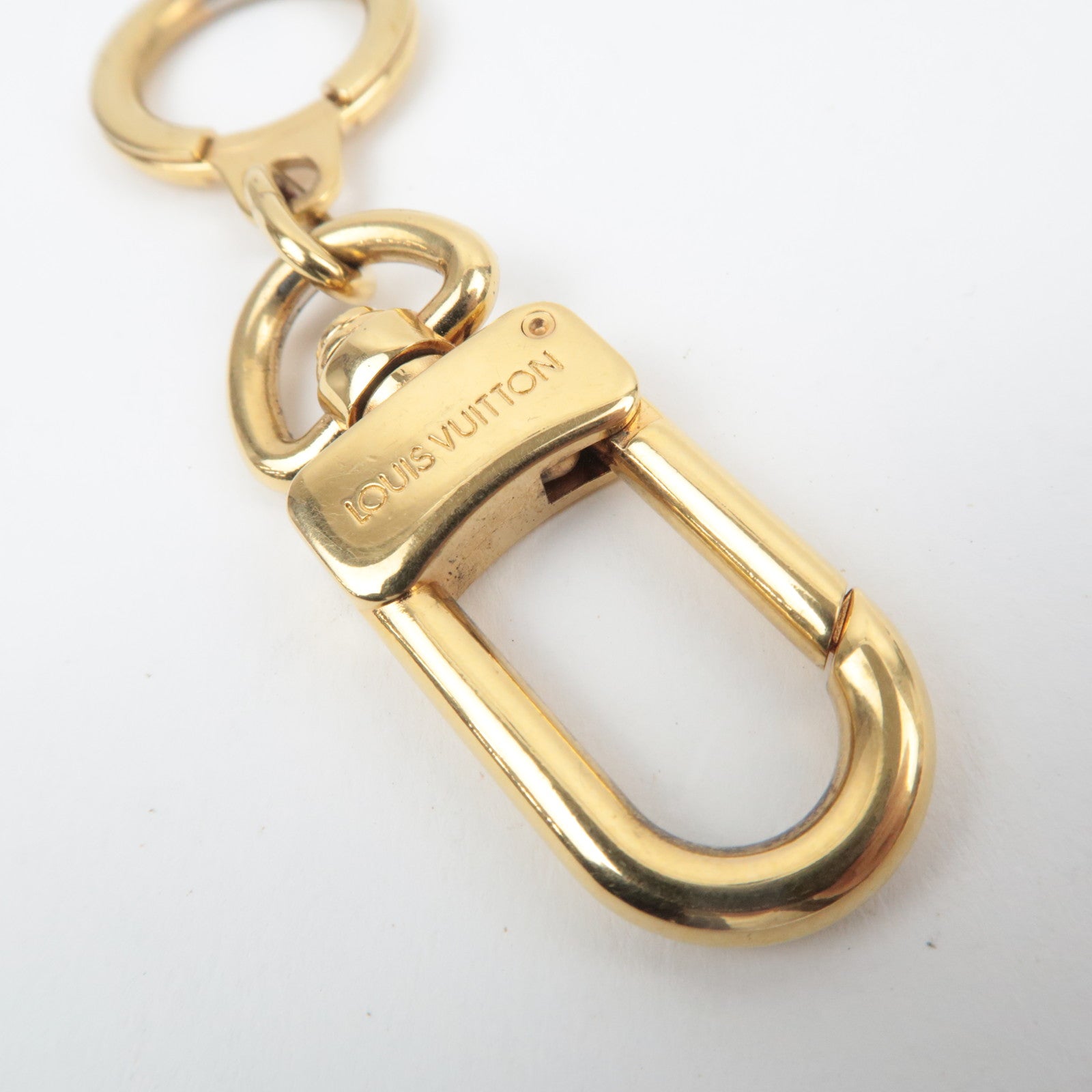 Louis Vuitton Ano Cles Key Ring Gold Color M62694