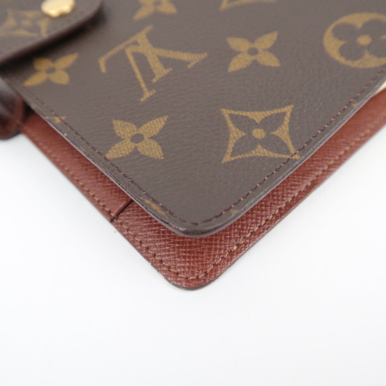 Louis Vuitton Monogram Agenda MM Planner Cover R20105