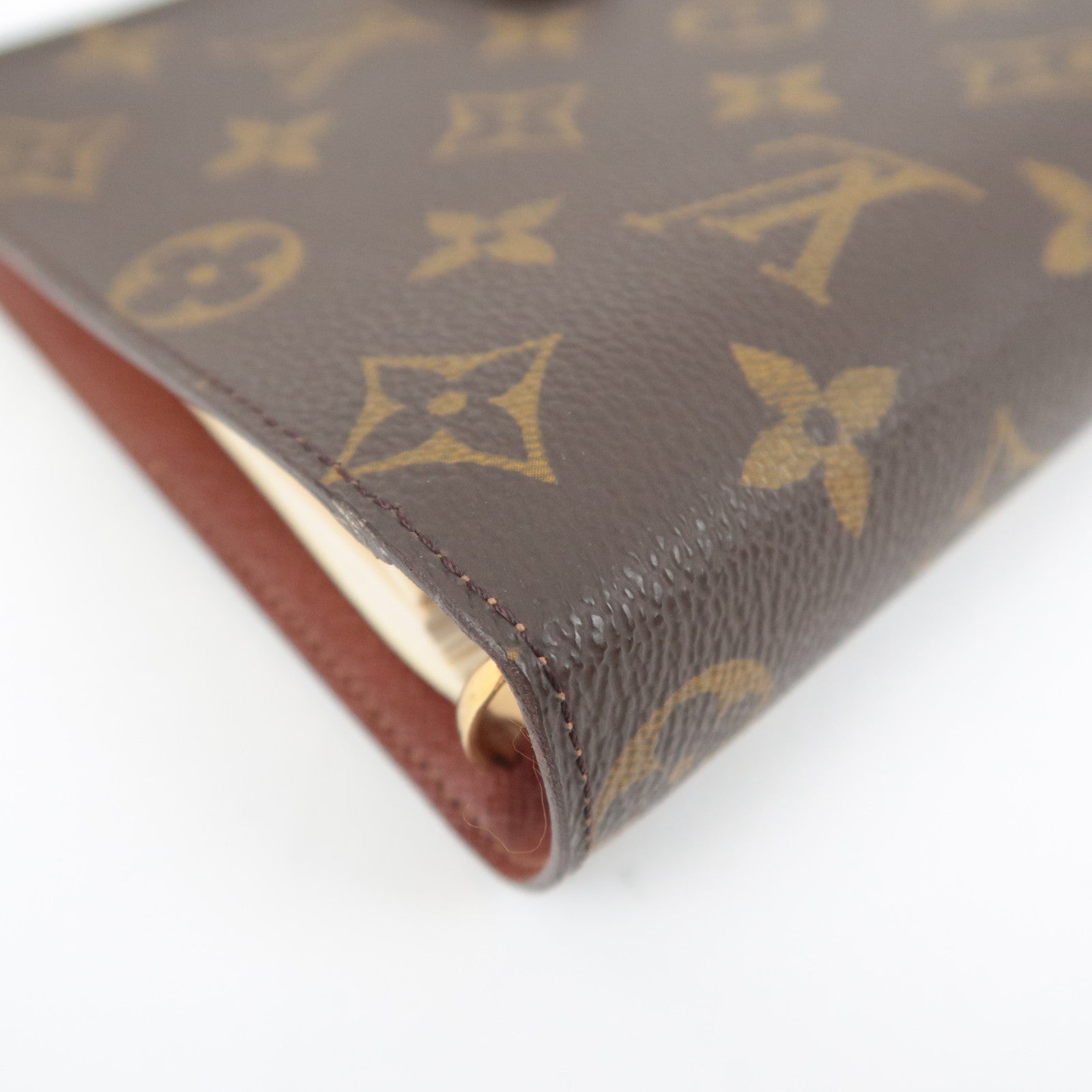 Louis Vuitton Monogram Agenda MM Planner Cover R20105