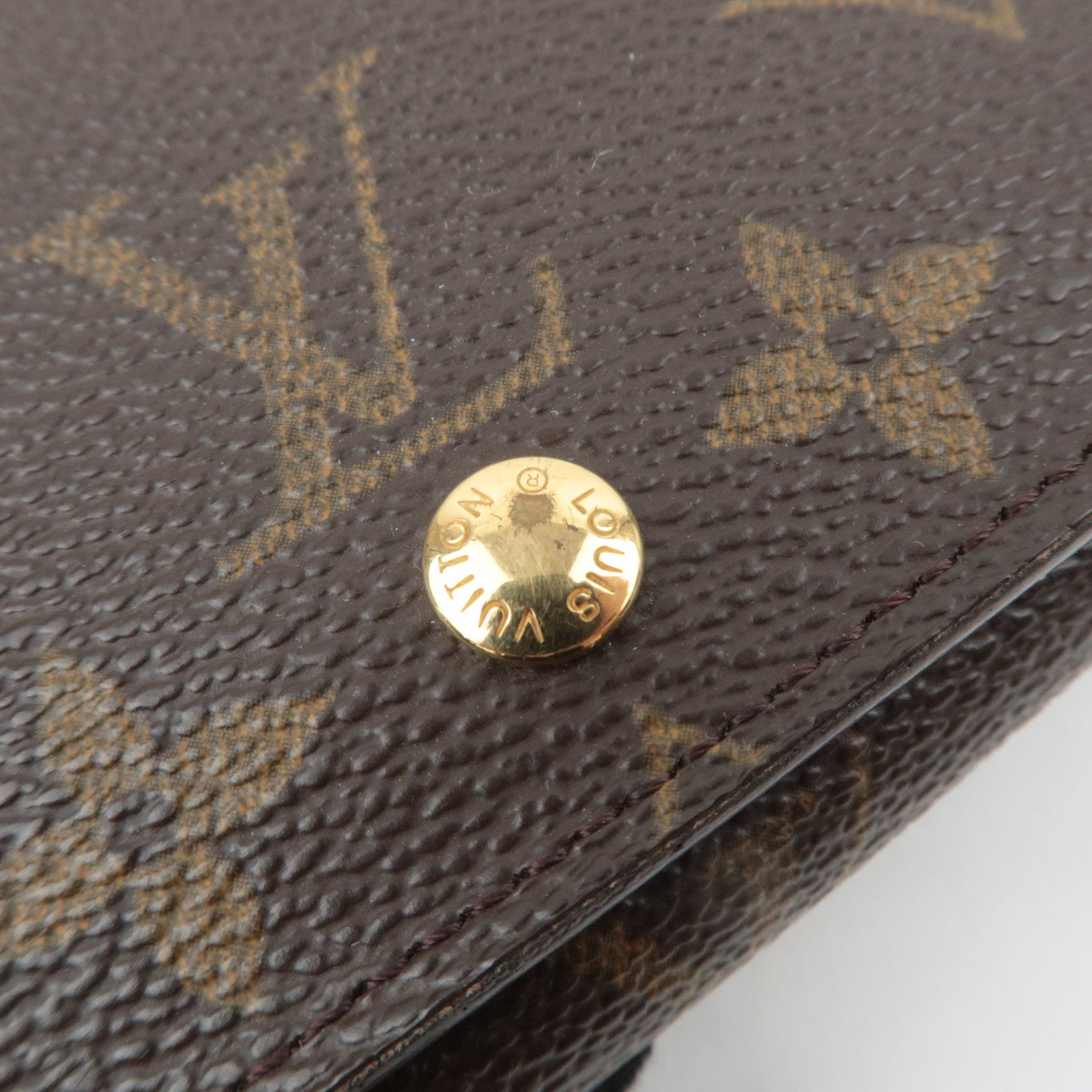 Louis Vuitton Monogram Porte Monnaie Billets Tresor Wallet M61730