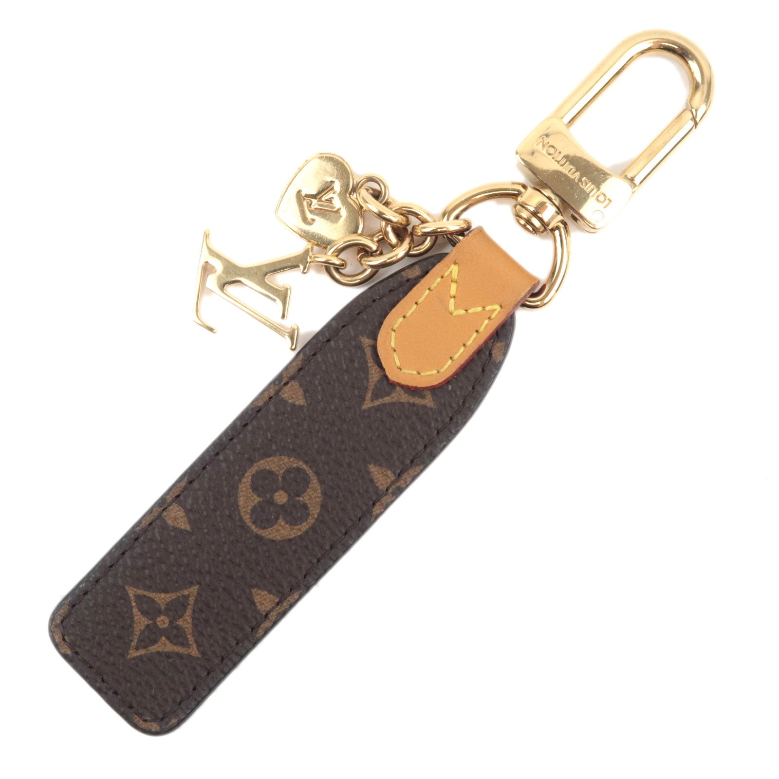 Louis Vuitton LV Cherished Monogram Bag Charm Key Ring M0118489915