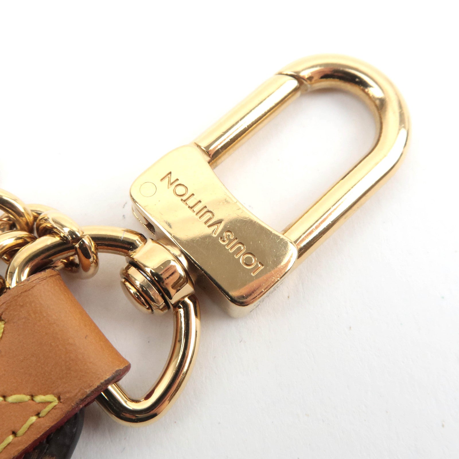 Louis Vuitton LV Cherished Monogram Bag Charm Key Ring M01184