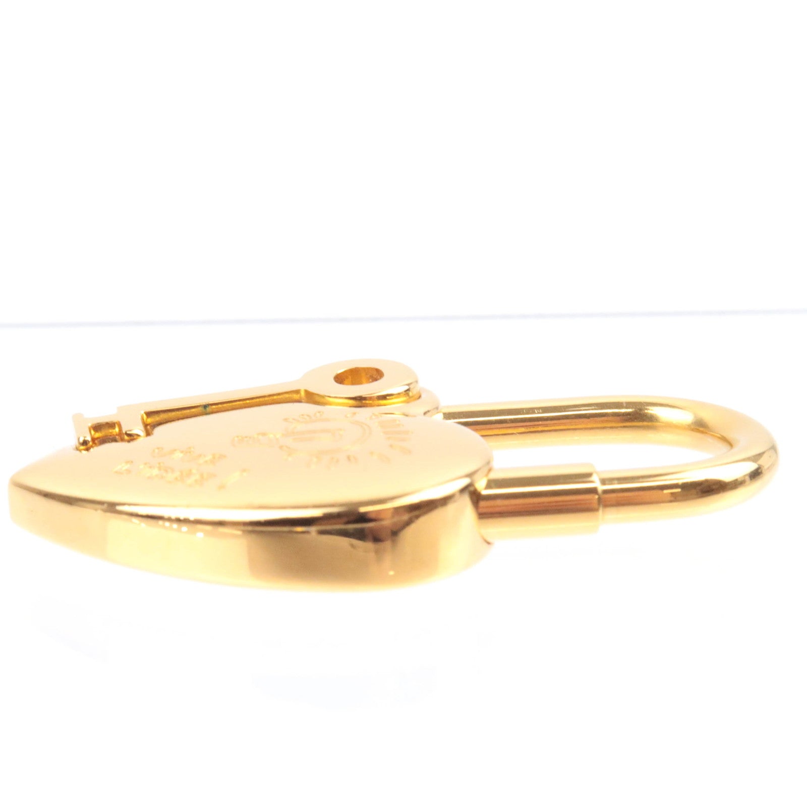HERMES ViVE L'iDEE Lockhart Fantasy Charm Lock Gold Color