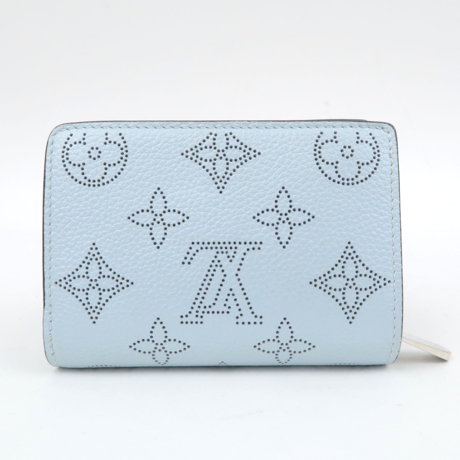 Louis Vuitton Monogram Mahina Portefeuille Claire Mineral Blue M83502