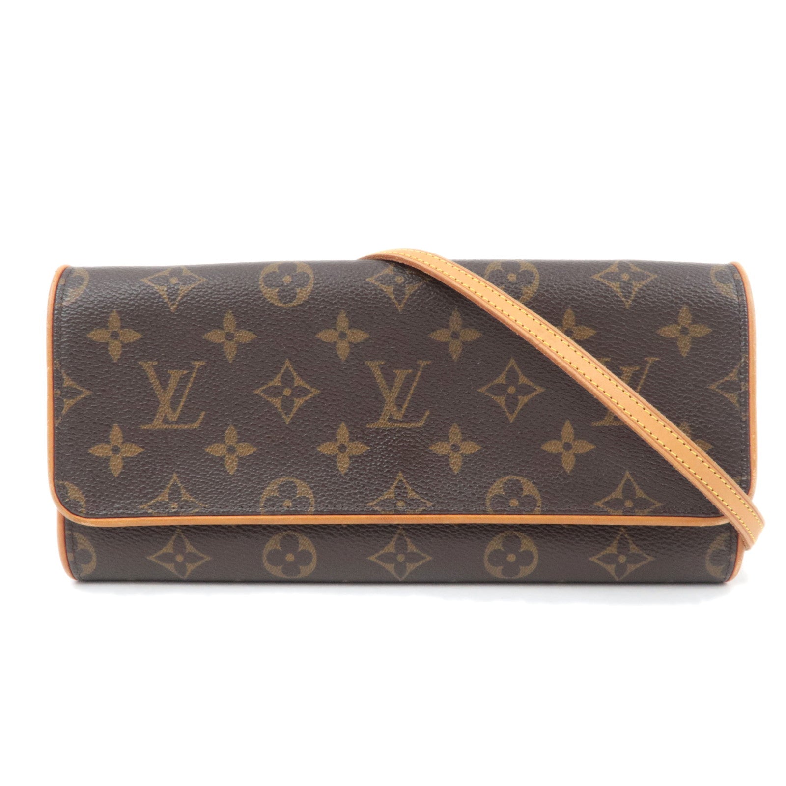 Louis Vuitton Monogram Pochette Twin GM Shoulder Bag M5185289985