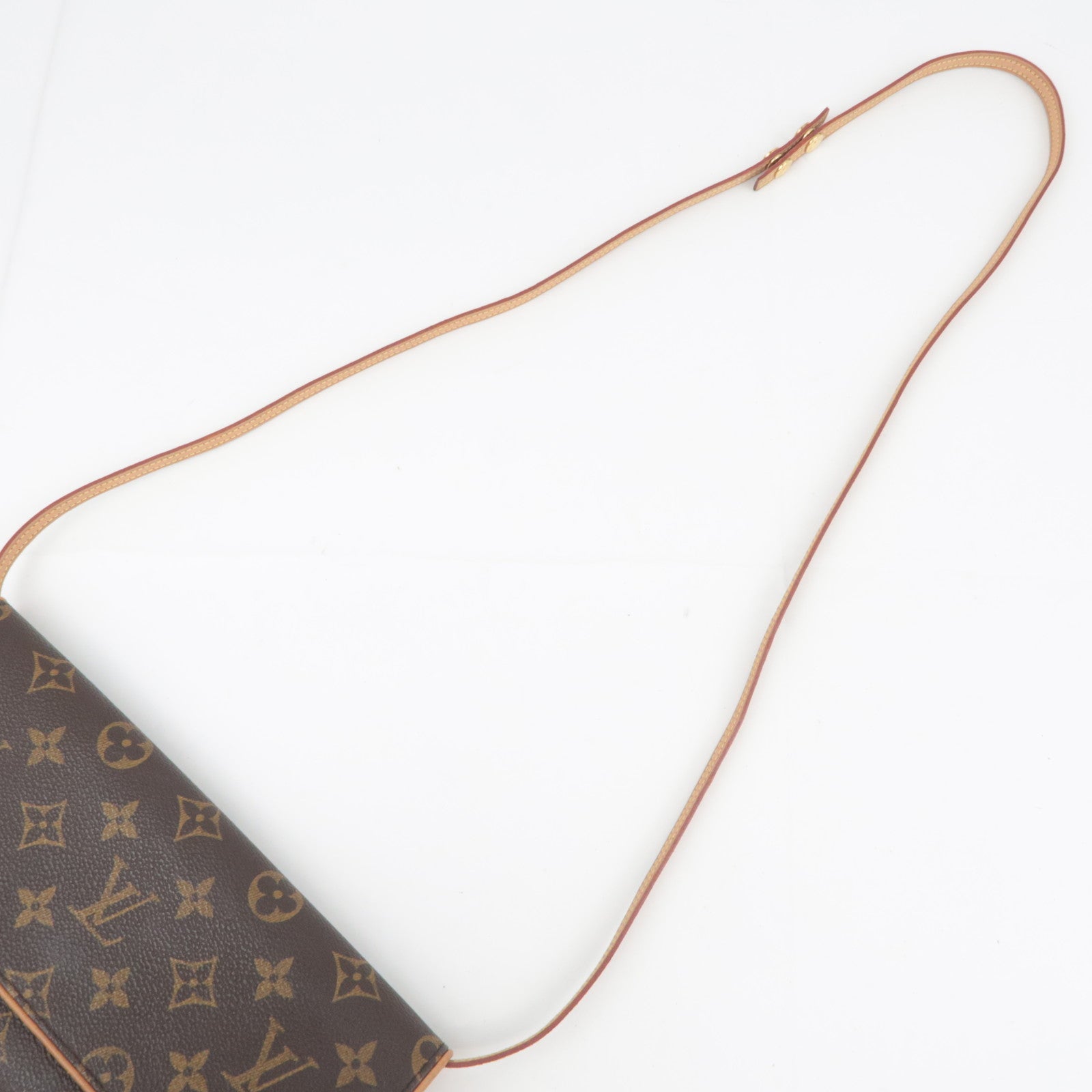 Louis Vuitton Monogram Pochette Twin GM Shoulder Bag M5185