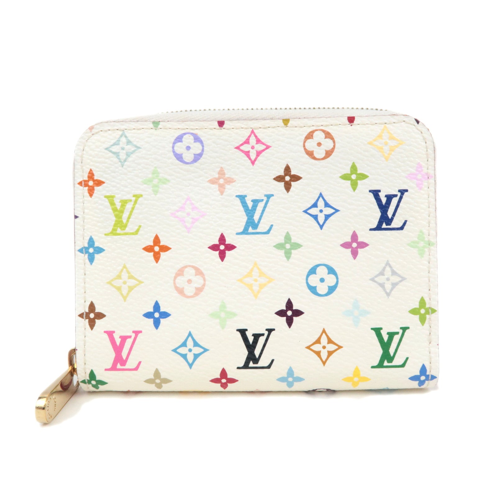 Louis Vuitton Monogram Multicolor Zippy Coin Purse Blanc M9374190002