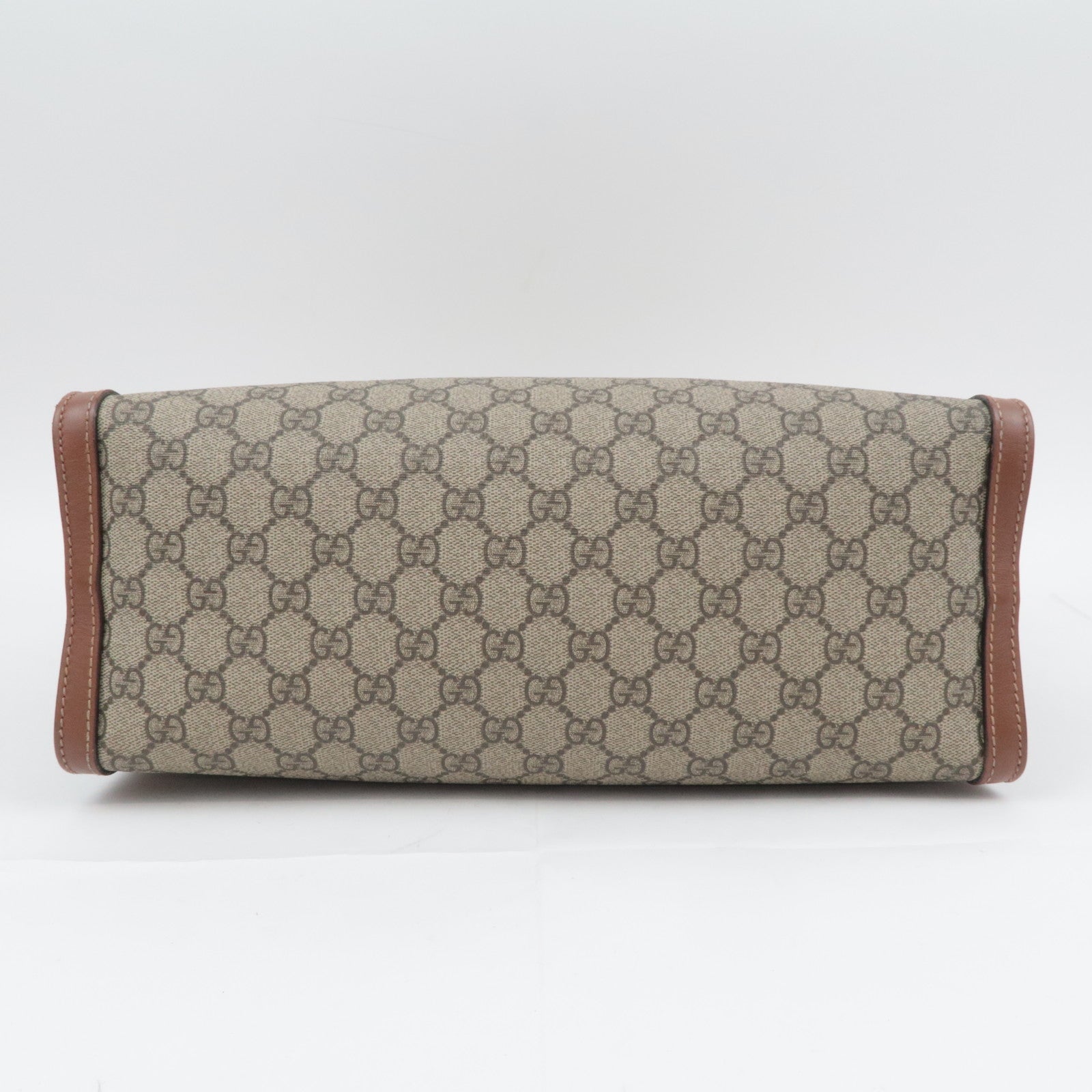 GUCCI GG Medium GG Supreme Chain Tote Bag Beige 479197