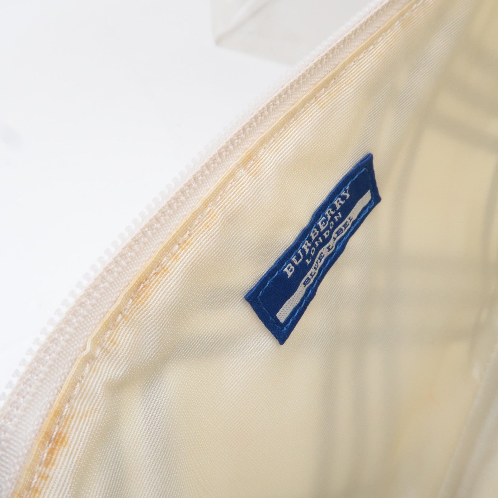 BURBERRY Blue Label Clear Tote Bag  Beige