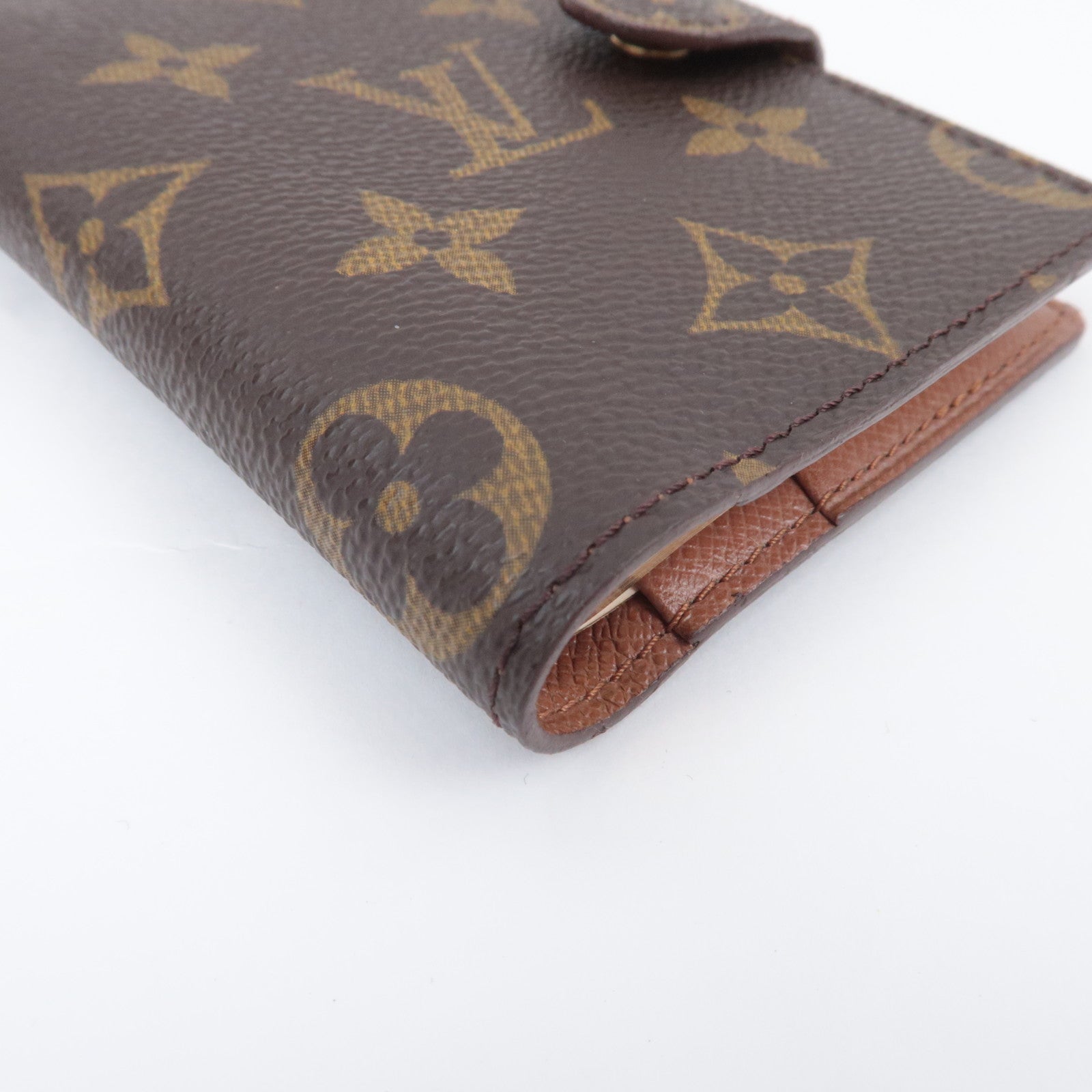 Louis Vuitton Monogram Agenda Mini Planner Cover R20007