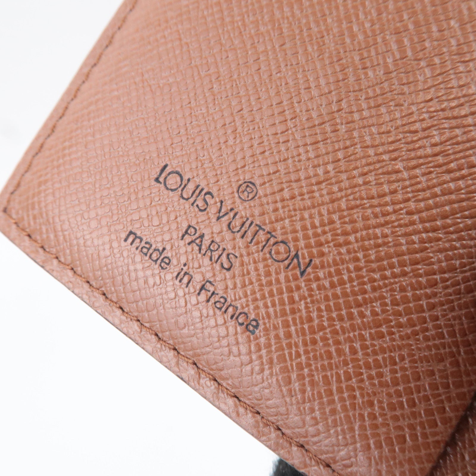 Louis Vuitton Monogram Agenda Mini Planner Cover R20007