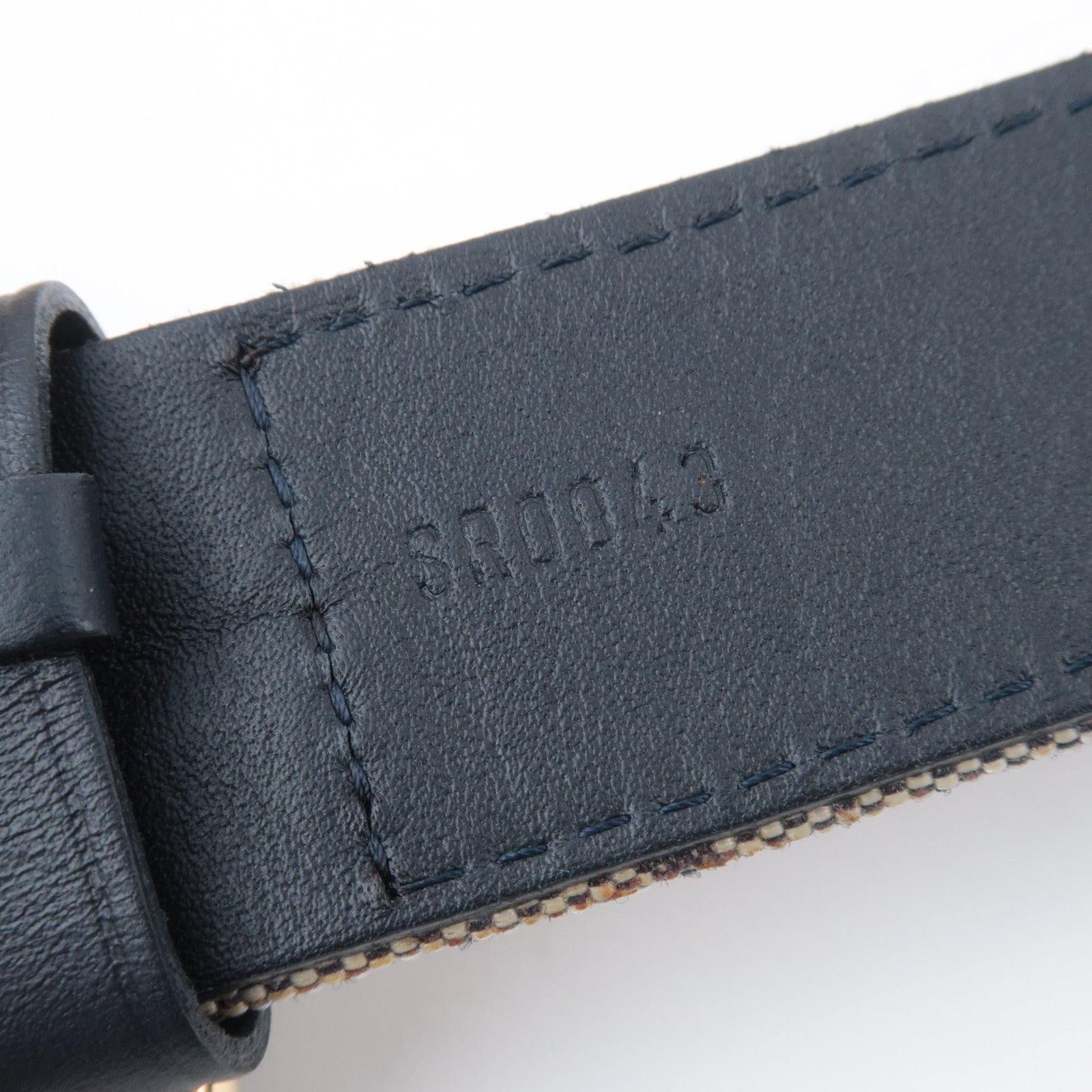 Louis Vuitton Monogram Mini Ceinture Belt 80/32 Blue M6816V