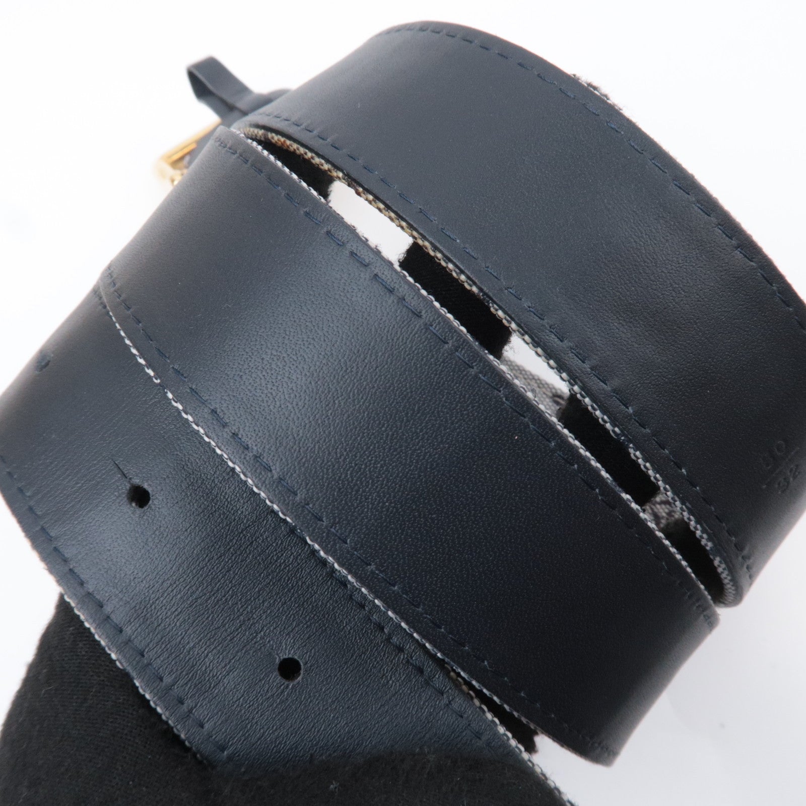Louis Vuitton Monogram Mini Ceinture Belt 80/32 Blue M6816V