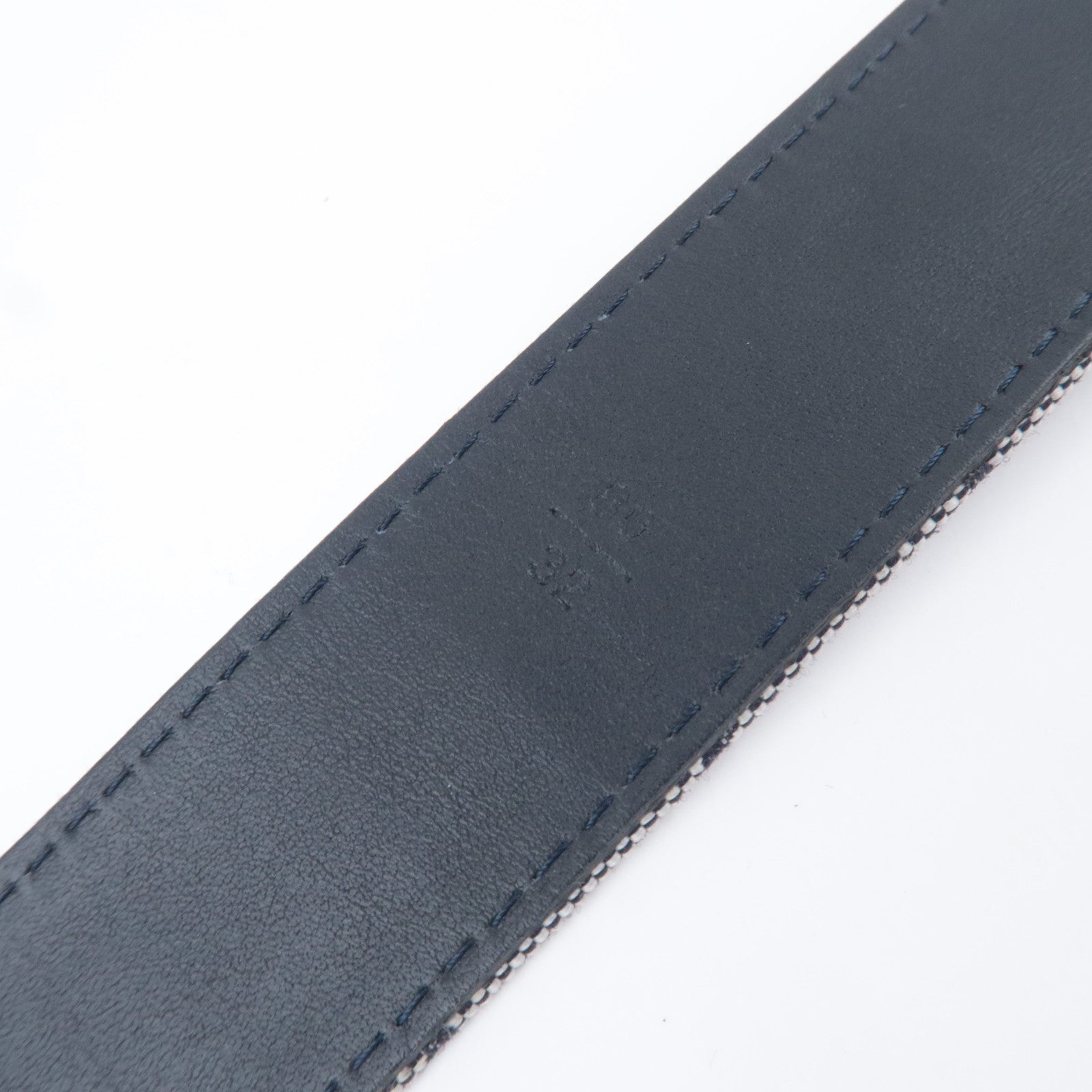 Louis Vuitton Monogram Mini Ceinture Belt 80/32 Blue M6816V