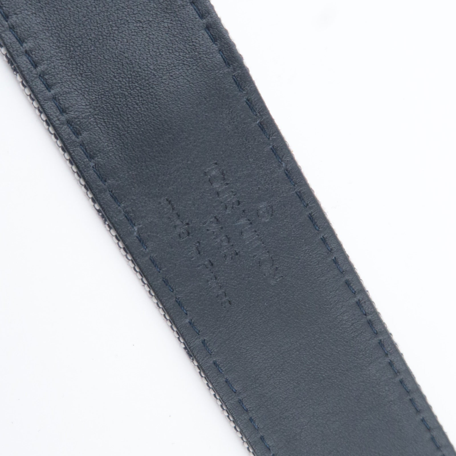 Louis Vuitton Monogram Mini Ceinture Belt 80/32 Blue M6816V