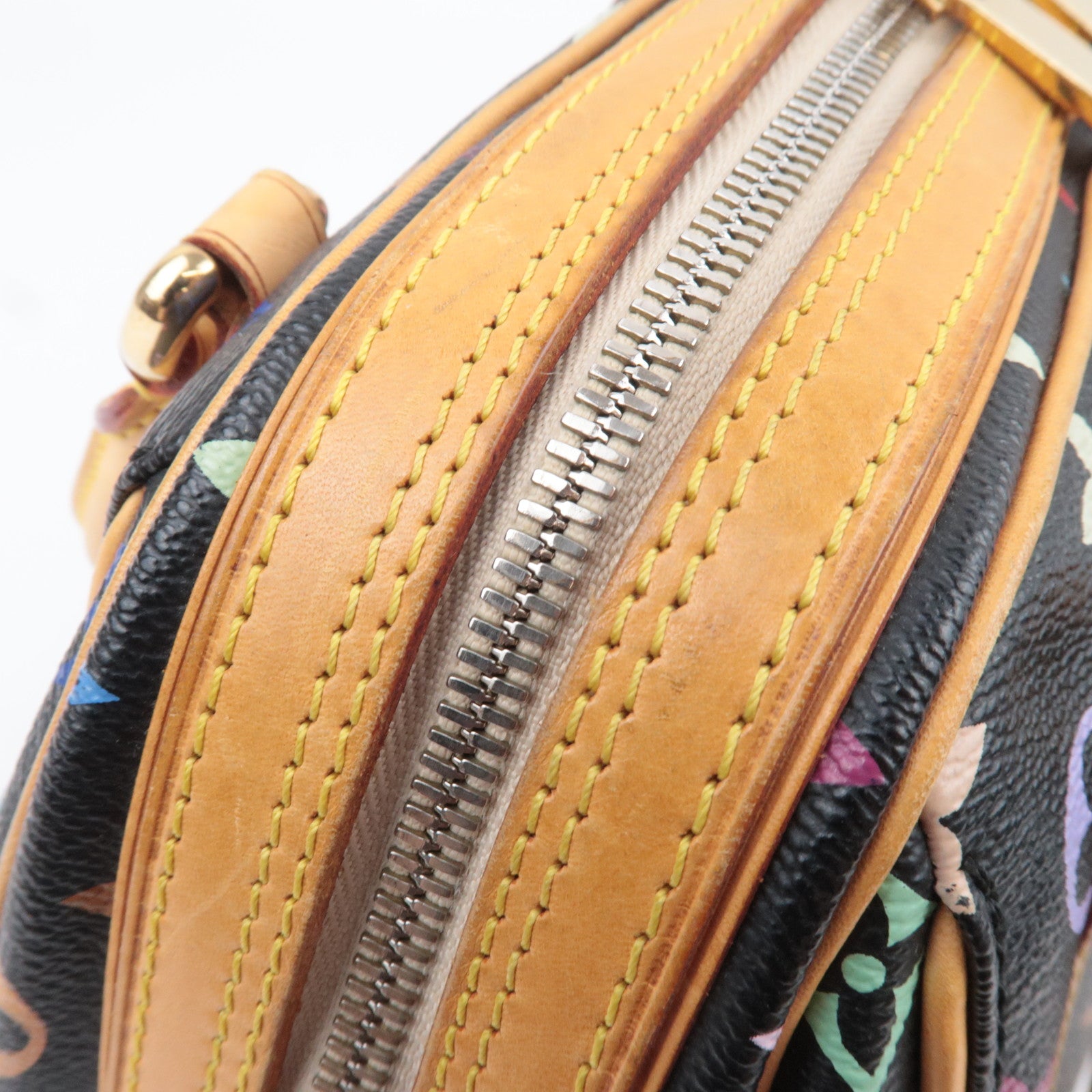 Louis Vuitton Monogram Multicolor Murakami Priscilla Handbag Noir M40097