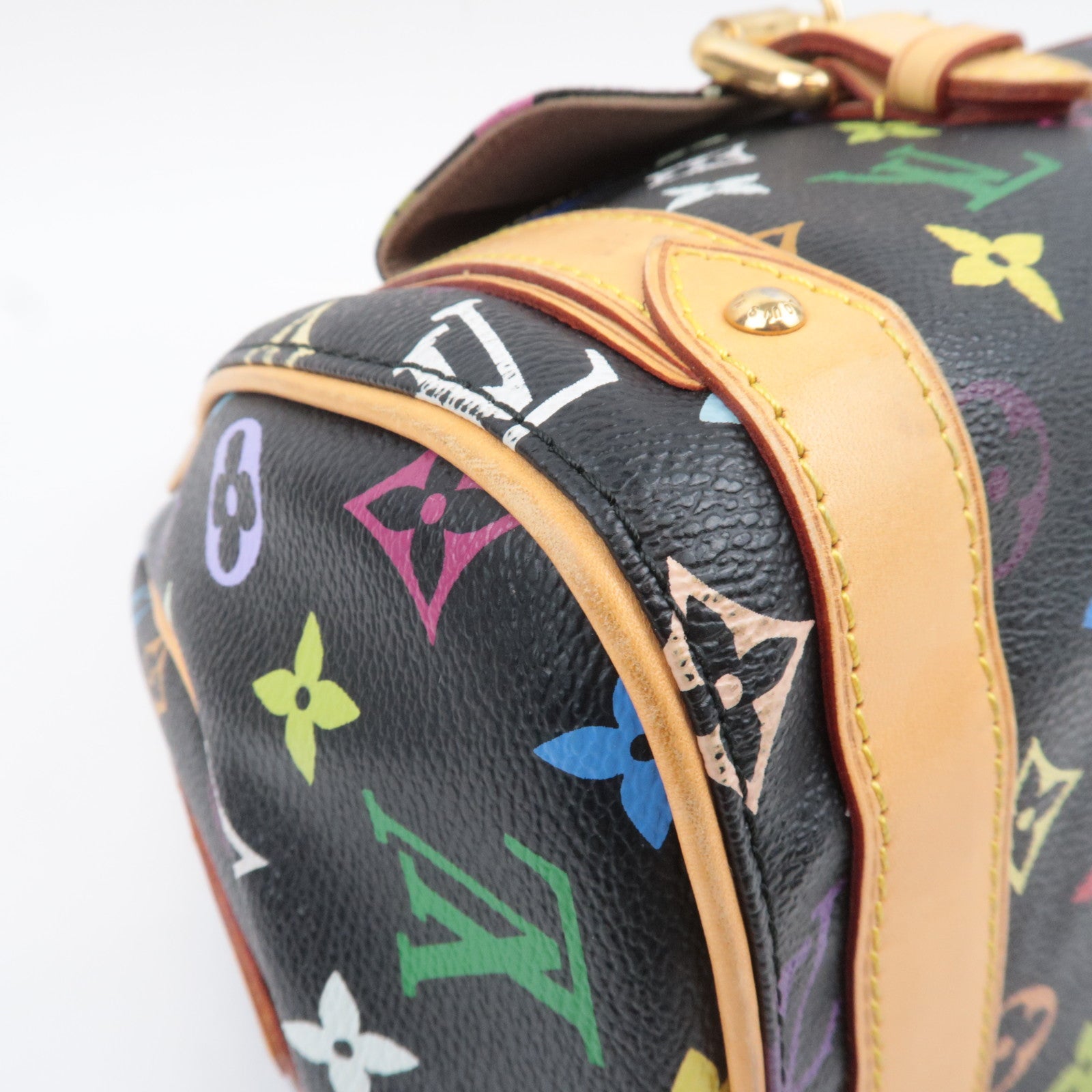 Louis Vuitton Monogram Multicolor Murakami Priscilla Handbag Noir M40097