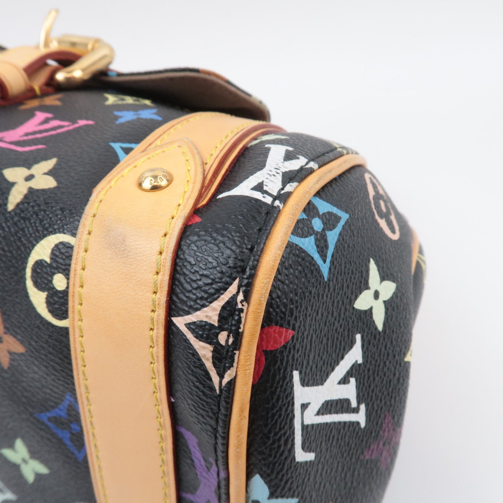 Louis Vuitton Monogram Multicolor Murakami Priscilla Handbag Noir M40097