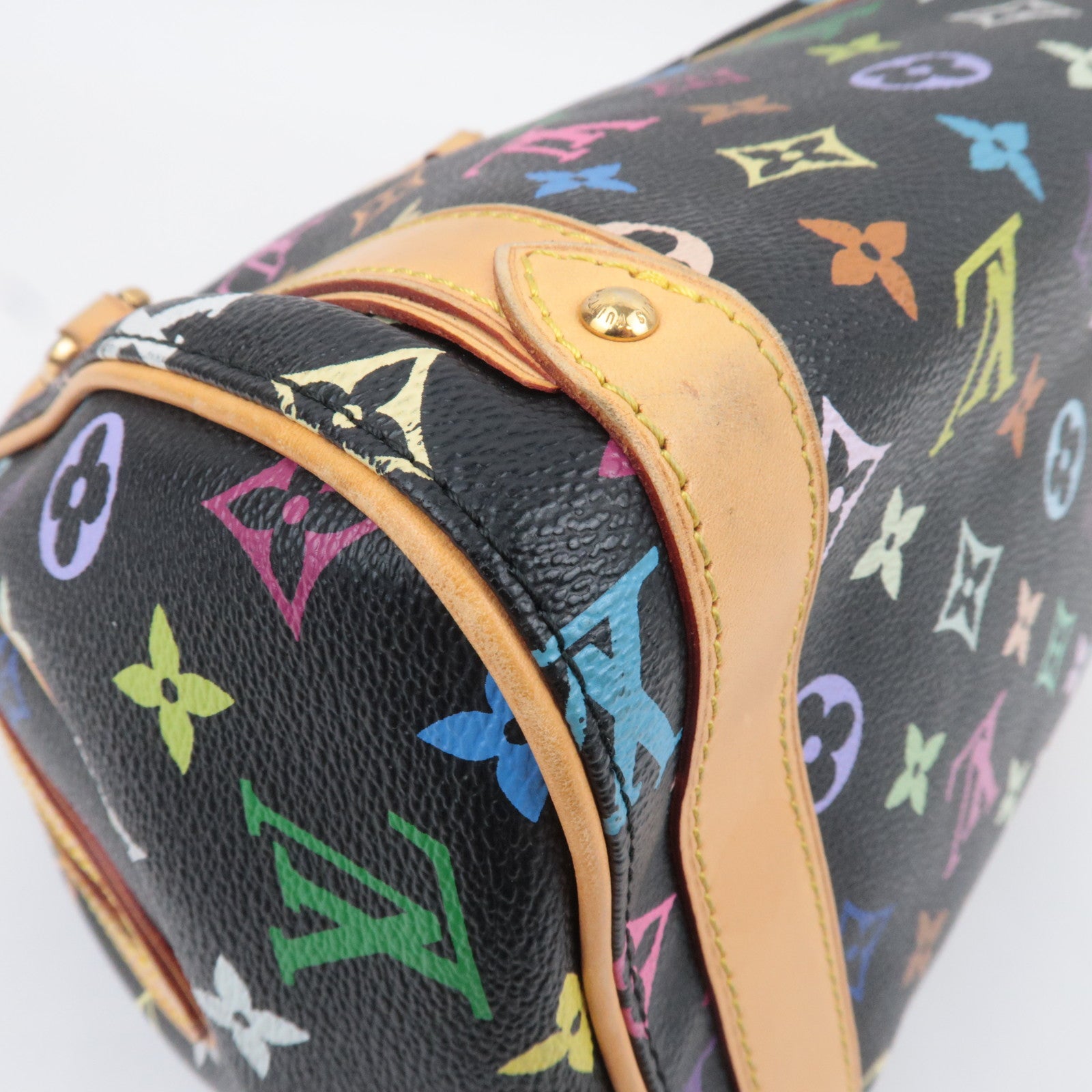 Louis Vuitton Monogram Multicolor Murakami Priscilla Handbag Noir M40097