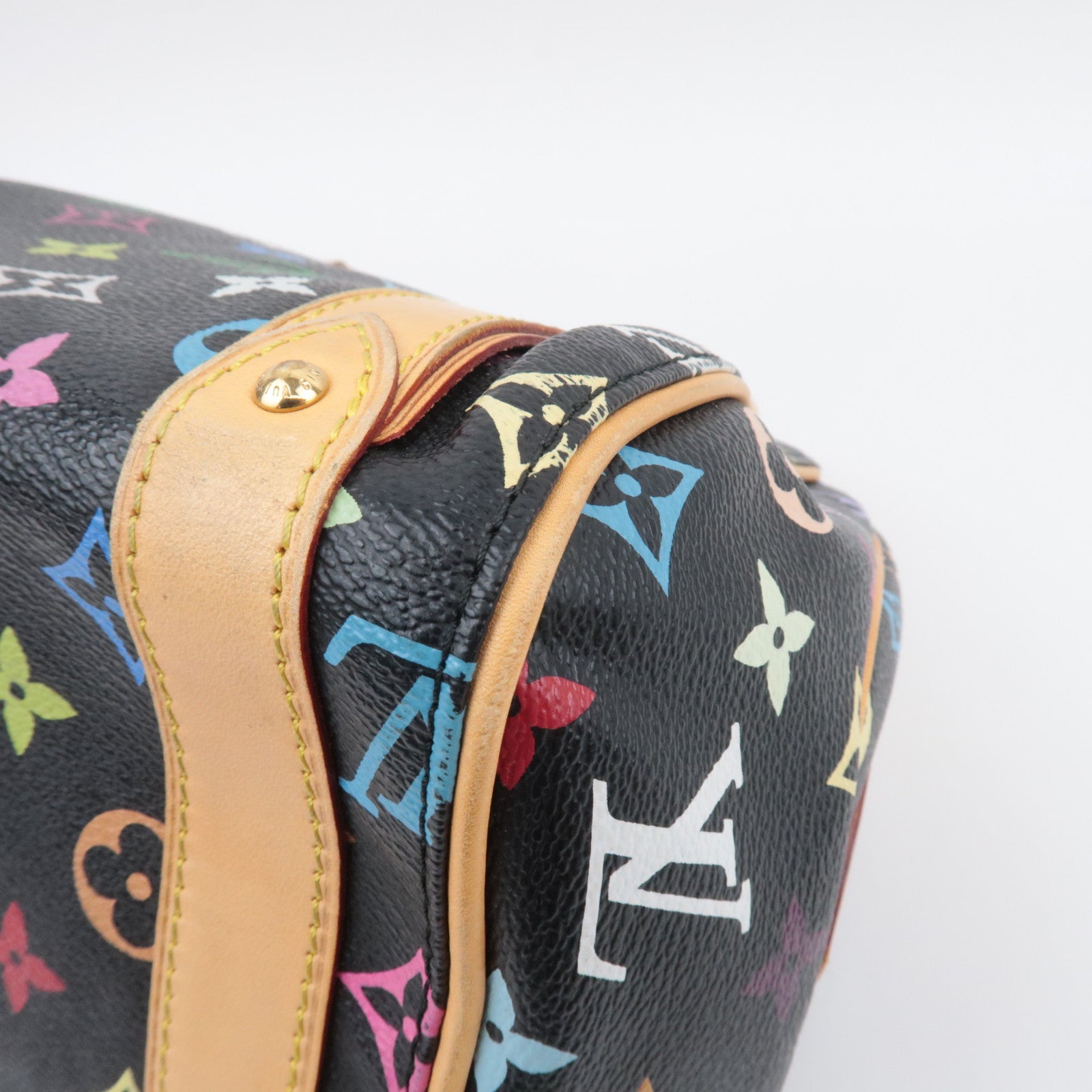 Louis Vuitton Monogram Multicolor Murakami Priscilla Handbag Noir M40097