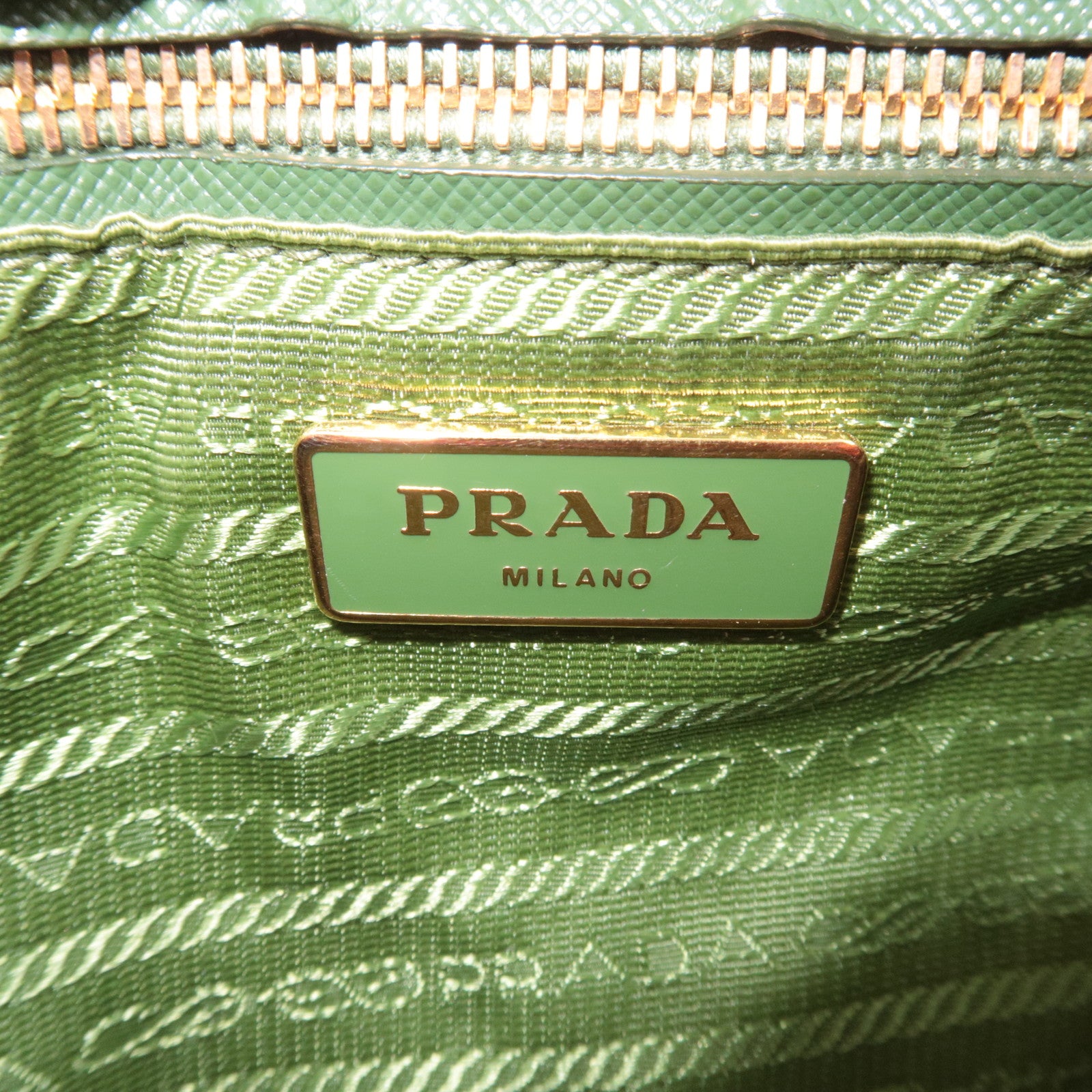 PRADA Raffia Canapa Tote Bag Pink Green BN2302