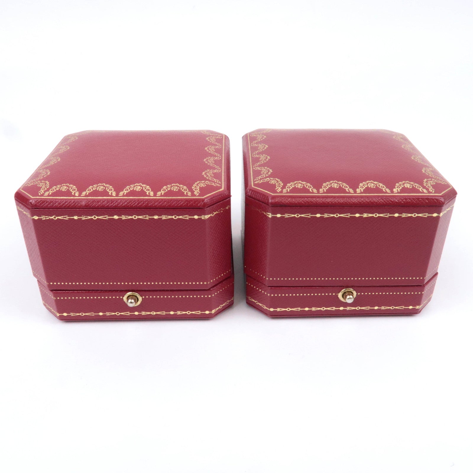 Cartier Set of 2 Jewelry Box For Rings