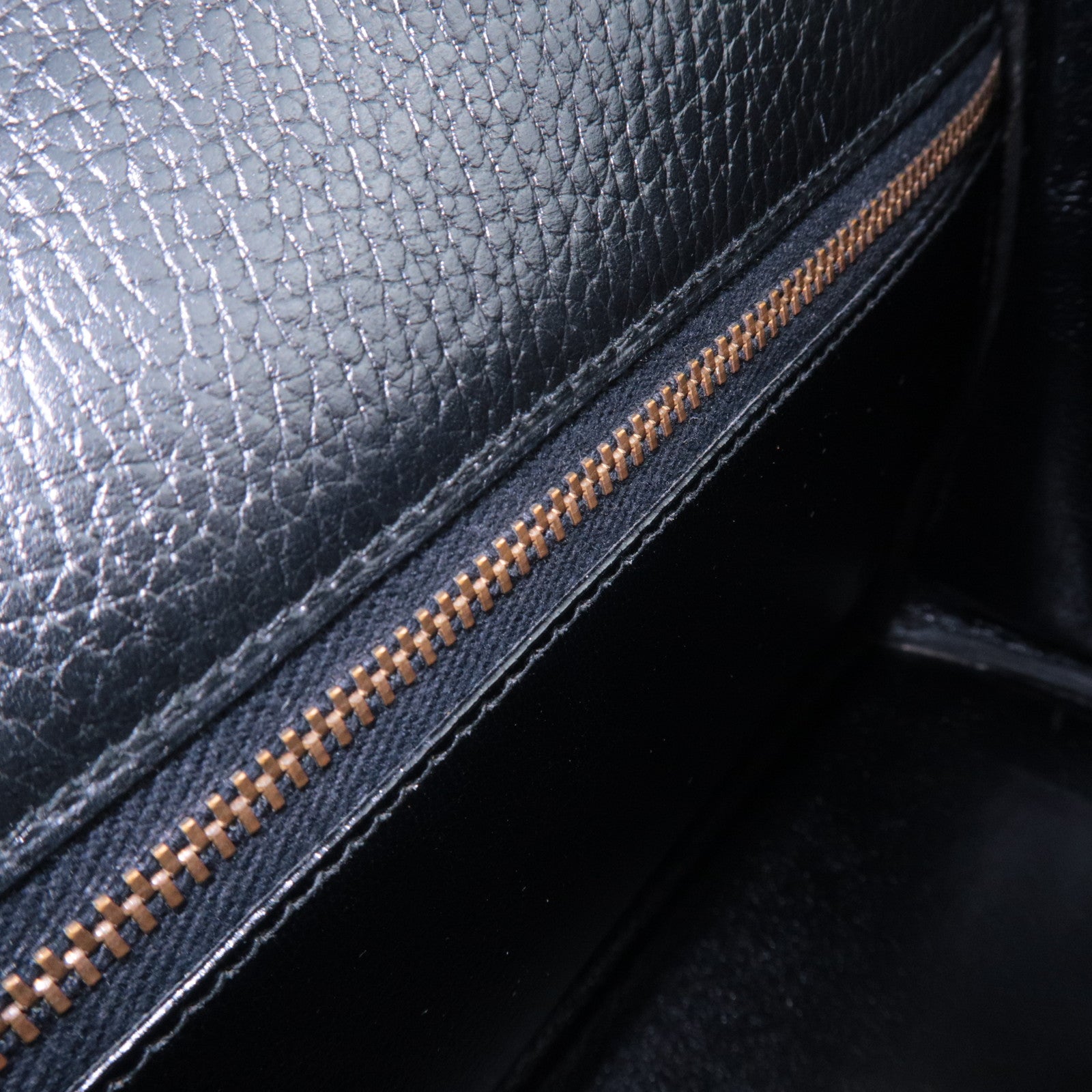 HERMES Kelly 28 〇S Stamp (1989) Ardennes Black Gold HDW