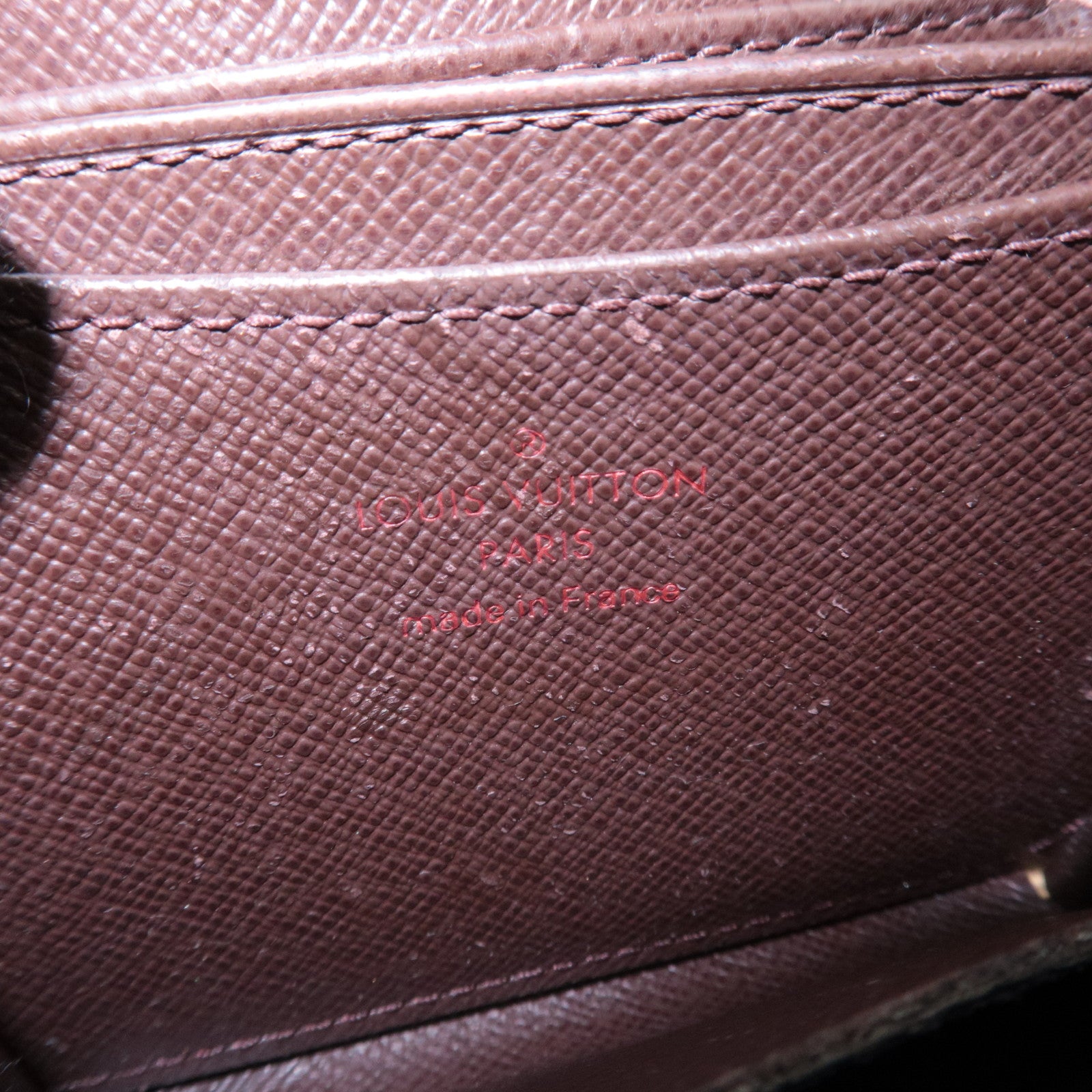 Louis Vuitton Damier Zippy Coin Purse N61668