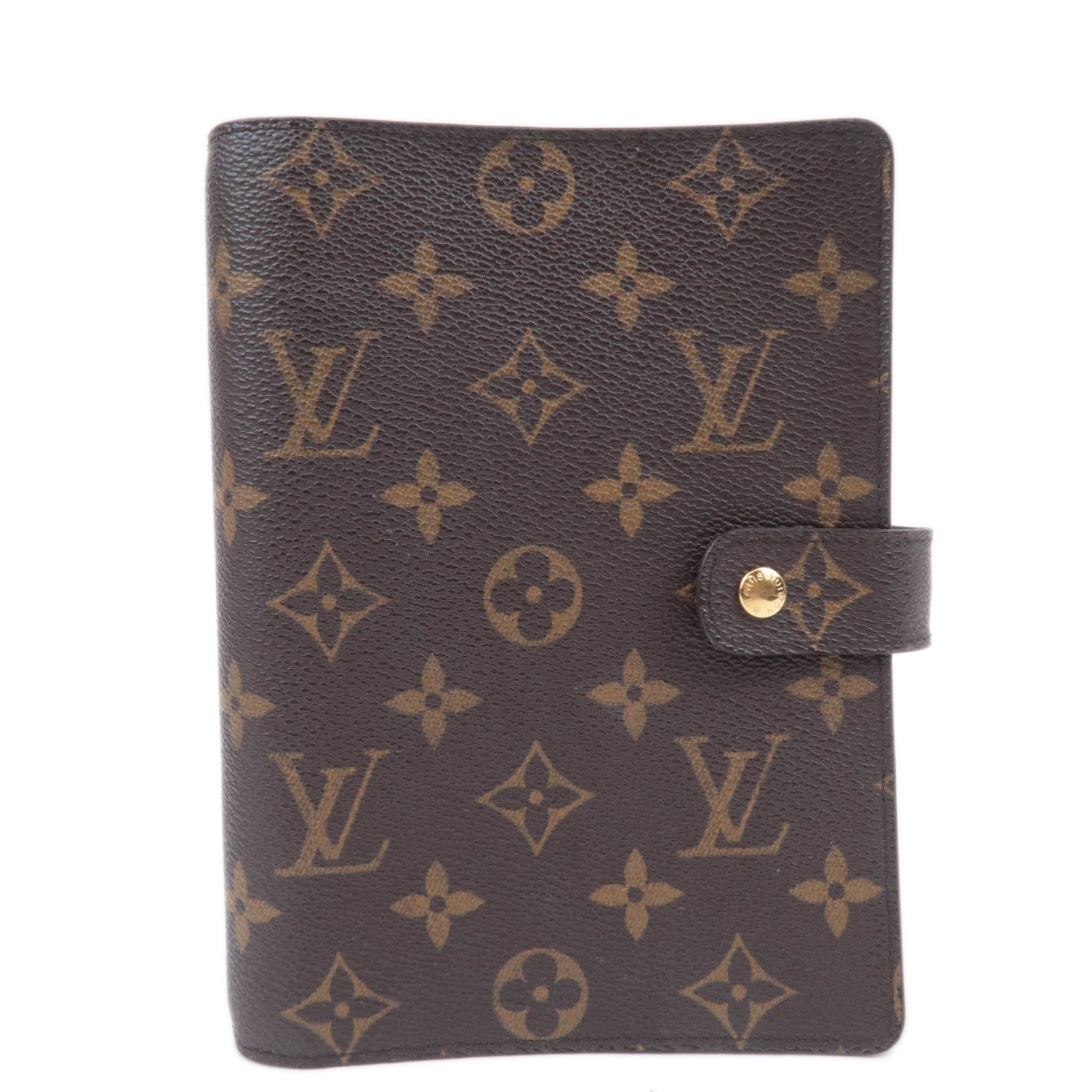 Louis Vuitton Monogram Agenda MM Planner Cover R2010590179