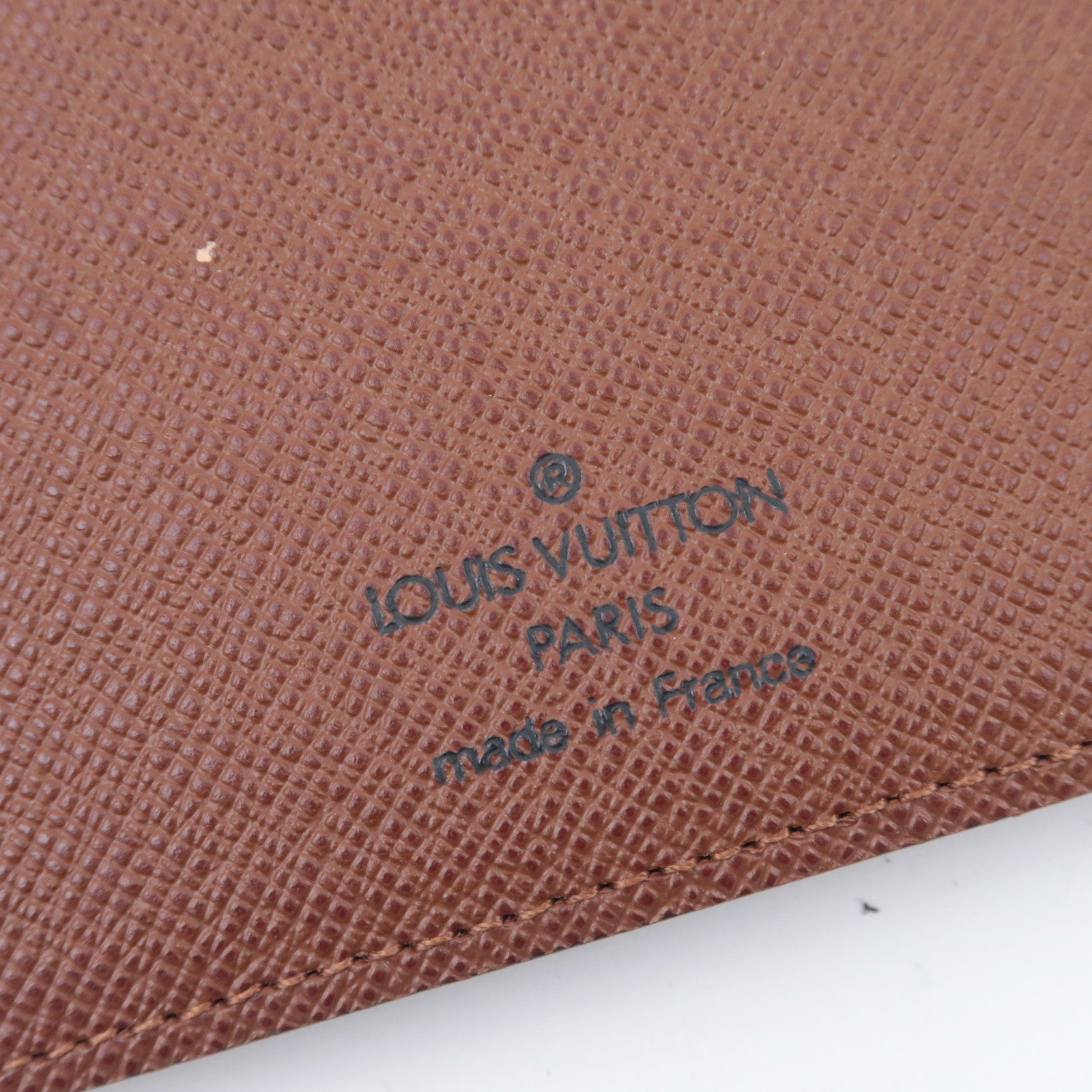 Louis Vuitton Monogram Agenda MM Planner Cover R20105